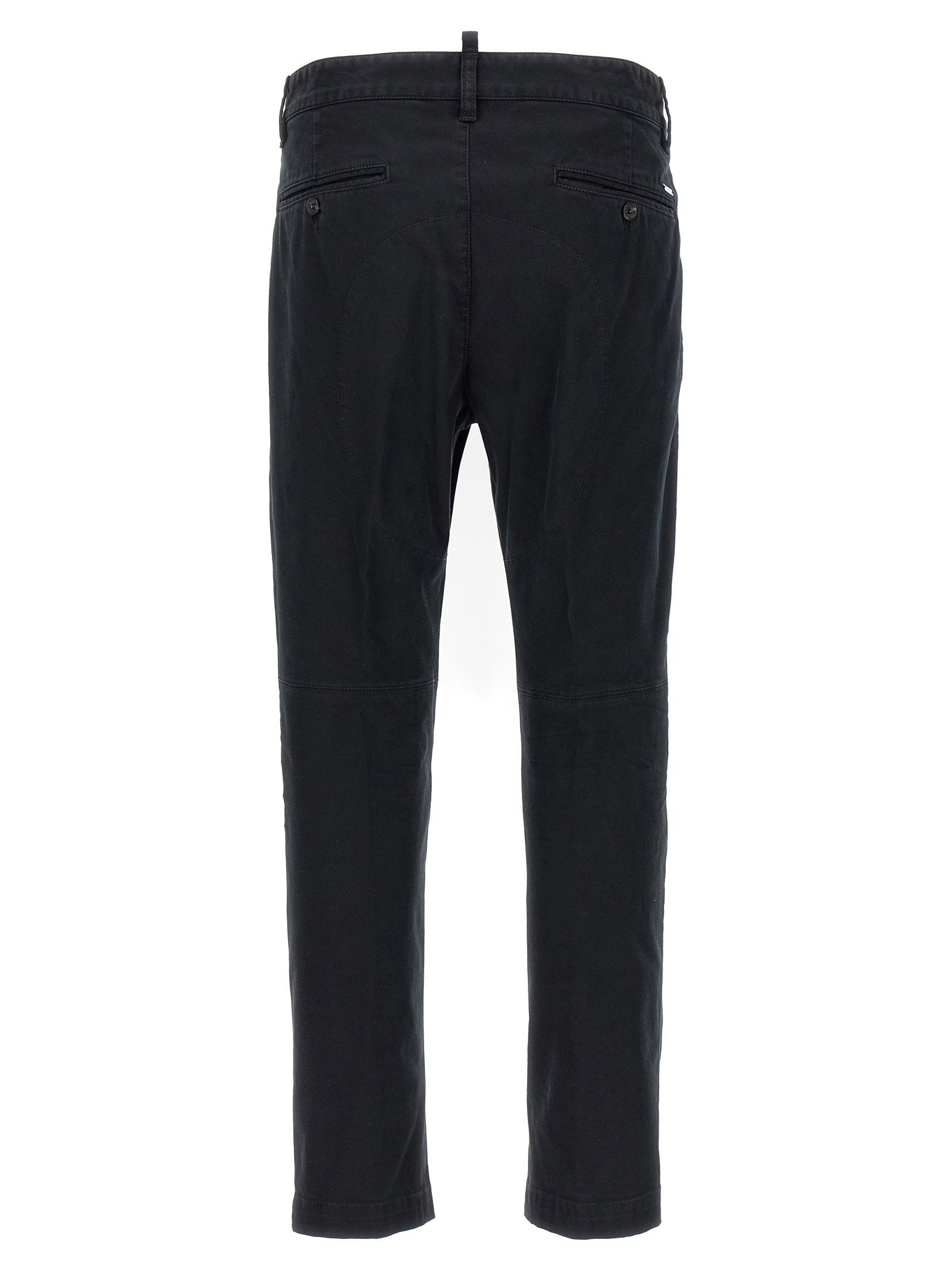 Dsquared2 Sexy Chino Pants, detail van de tapered pijp