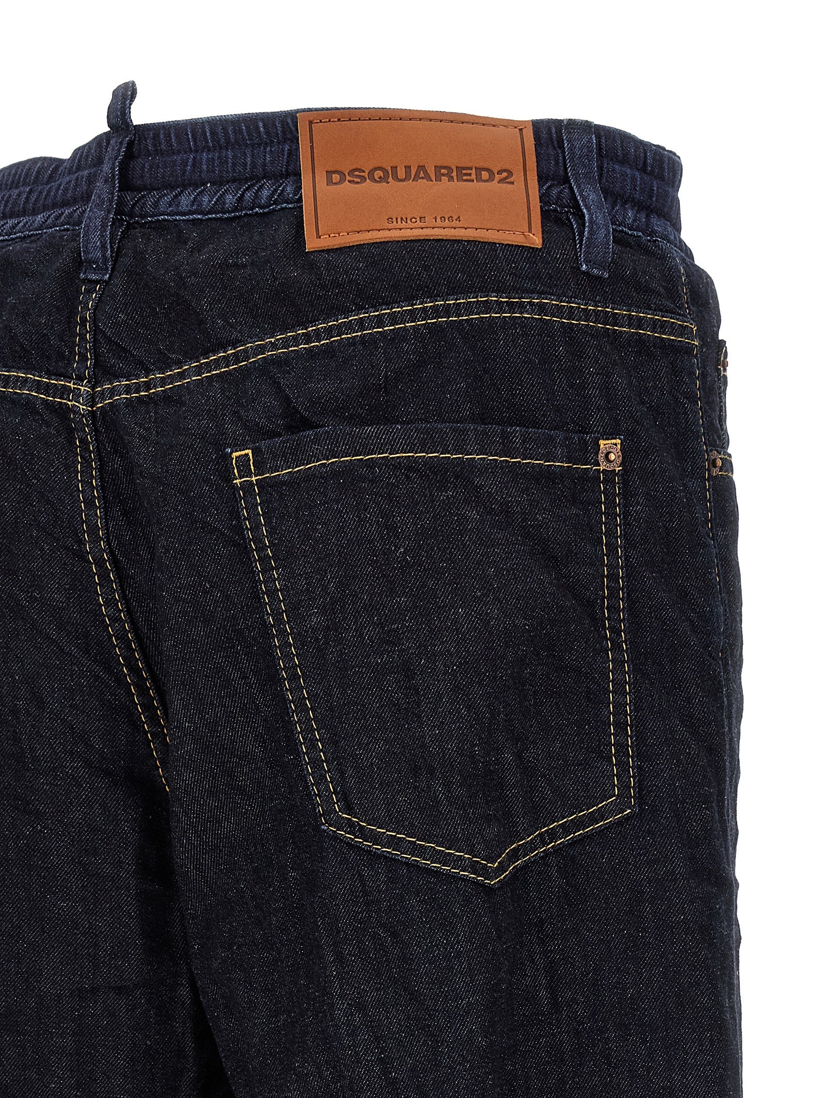 Dsquared2 Crinkled Effect Jeans-thumbmail-4