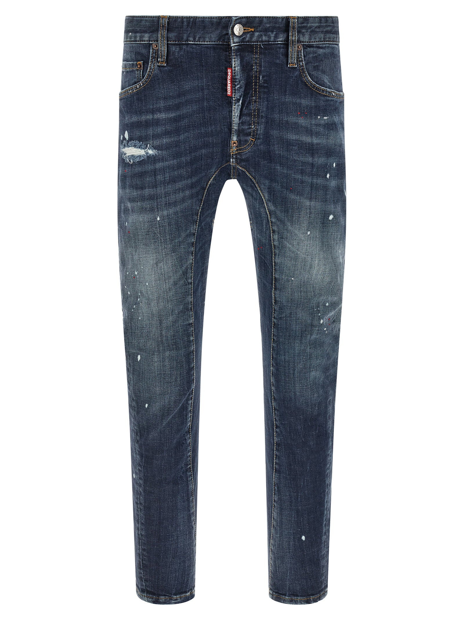 Dsquared2 Tidy Biker Jeans Blue-thumbmail-1