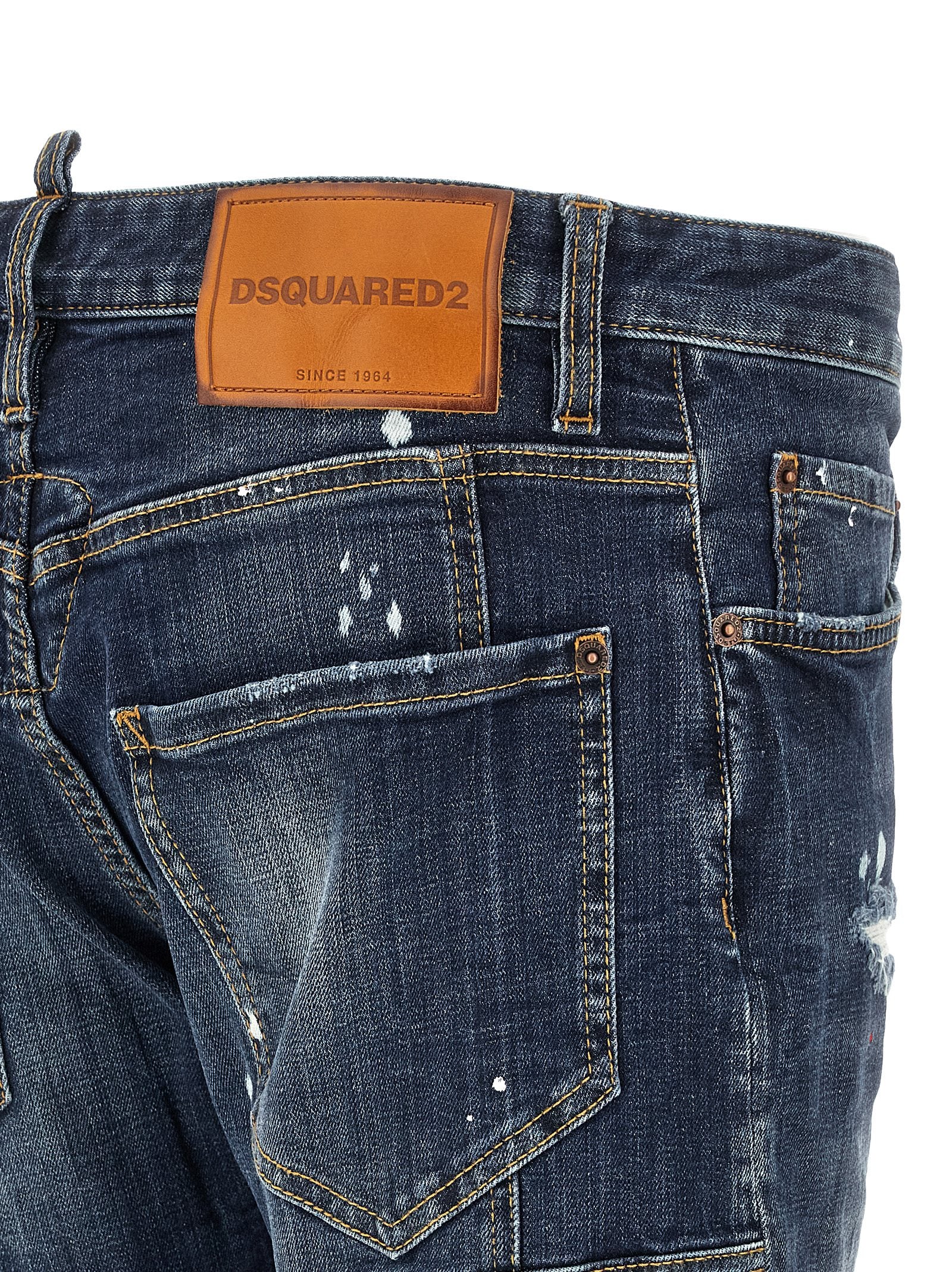 Dsquared2 Tidy Biker Jeans Blue-thumbmail-4