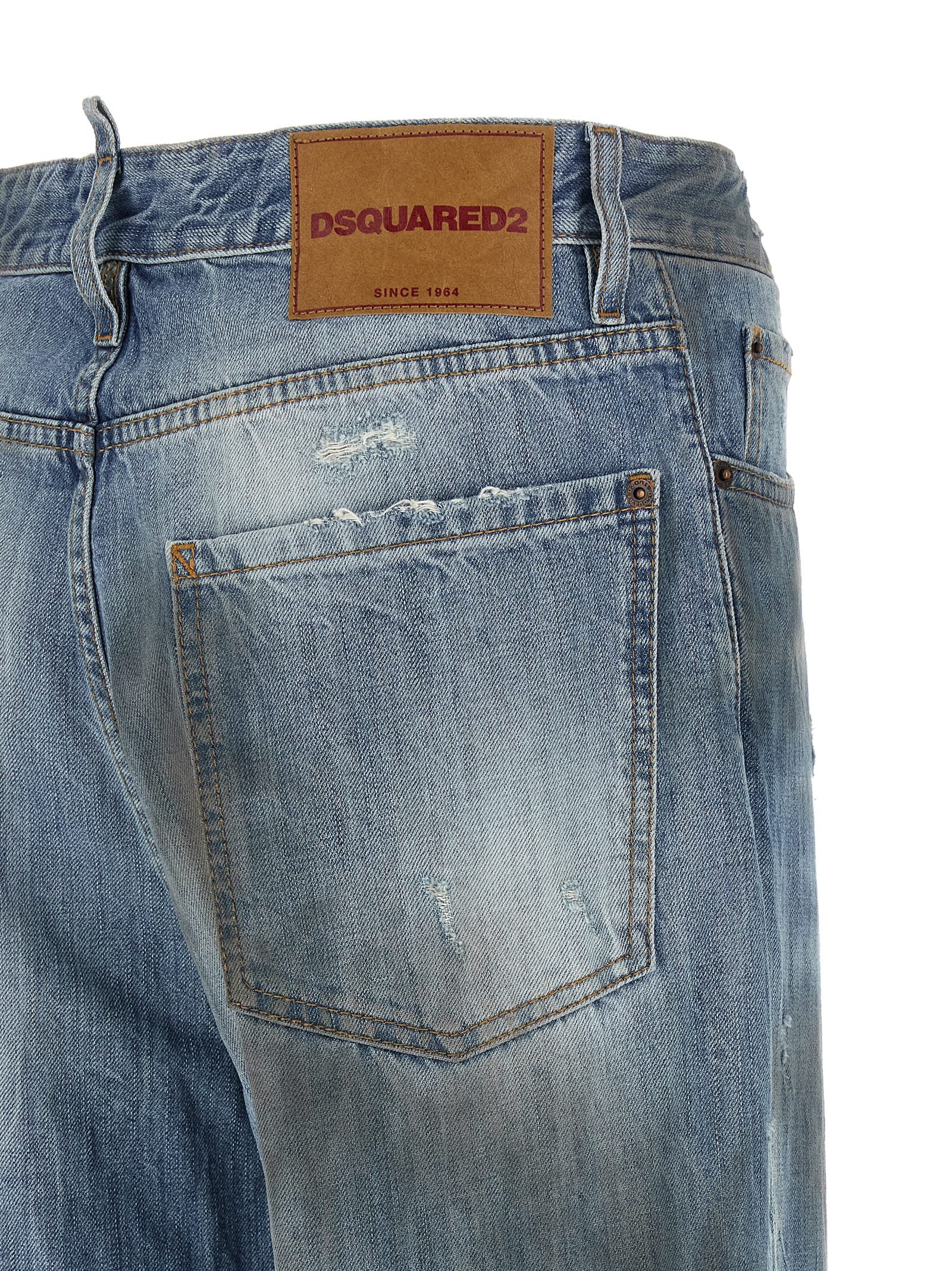 Dsquared2 Loose Twisted Jeans-4