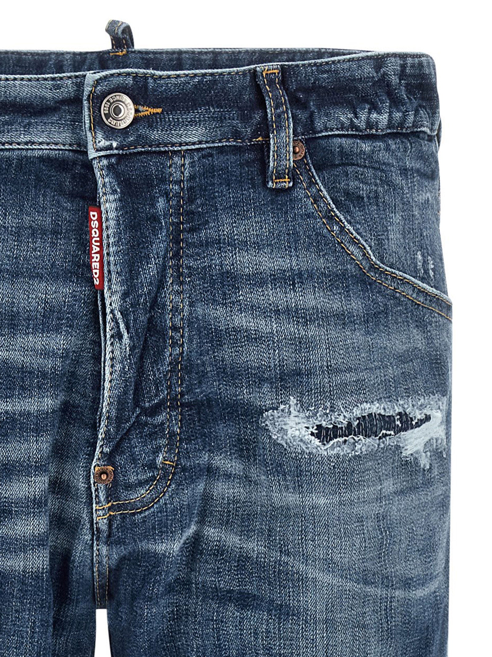 Dsquared2 Teddy Jean Blue Wash-thumbmail-3