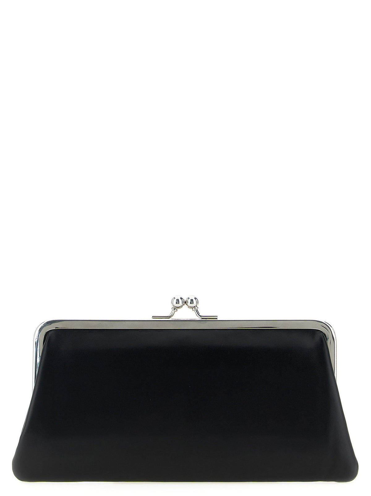 Comme des Garçons Wallet Classic Clasp Portemonnee Zwart