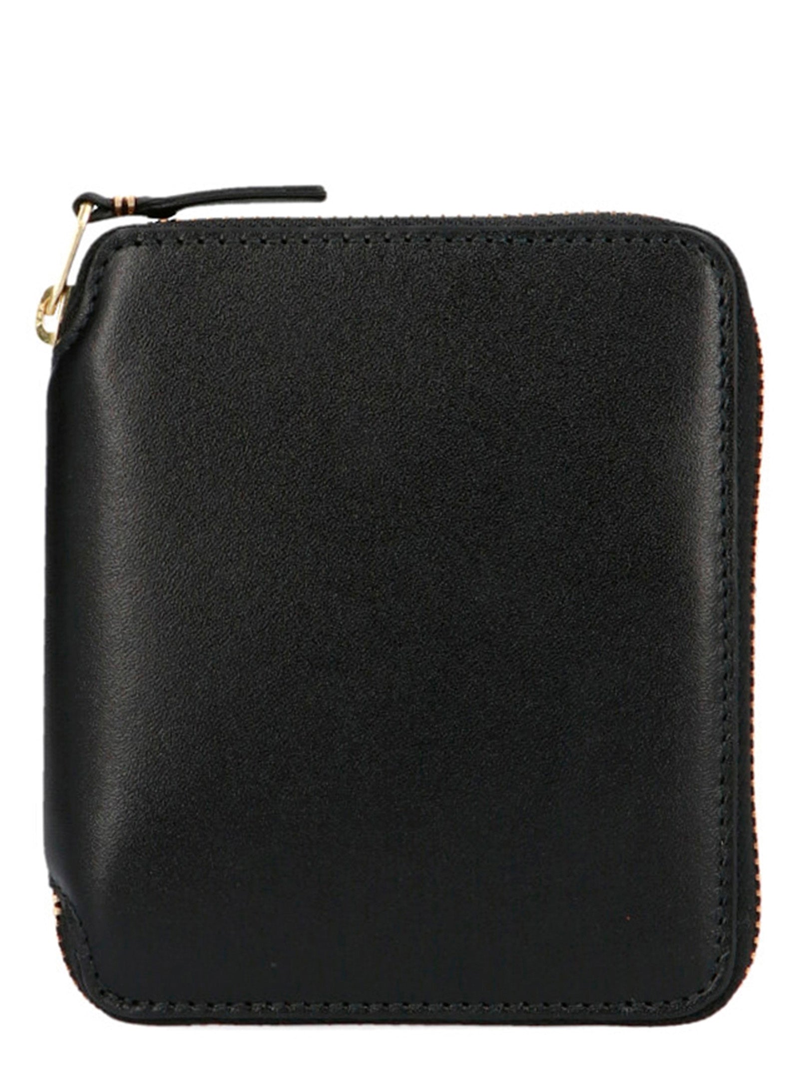 Comme des Garçons Wallet SA2100 Arecalf Leather Wallet Black