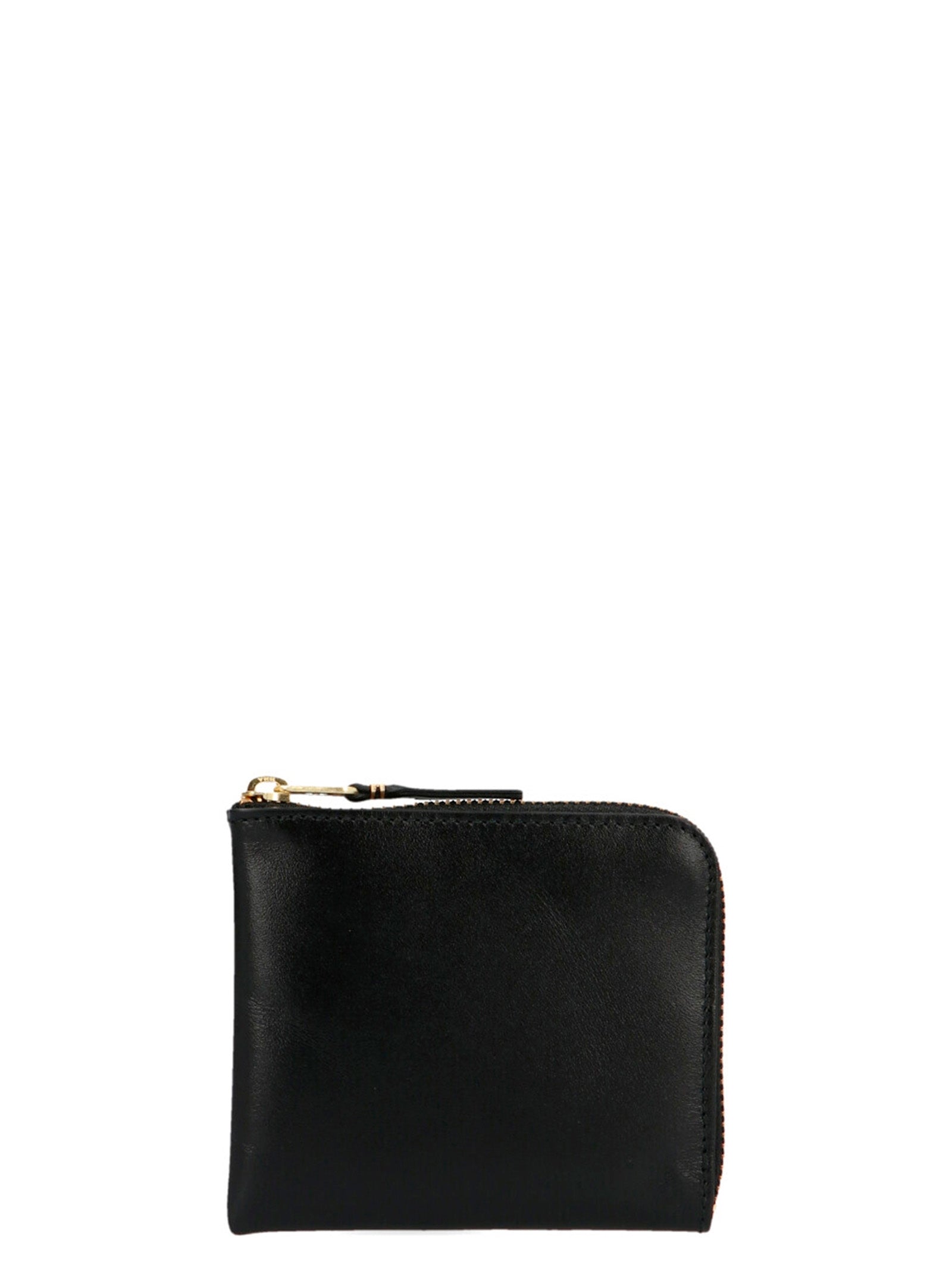 Comme des Garçons Wallet SA3100 Arecalf Leather Wallet Black-thumbmail-1