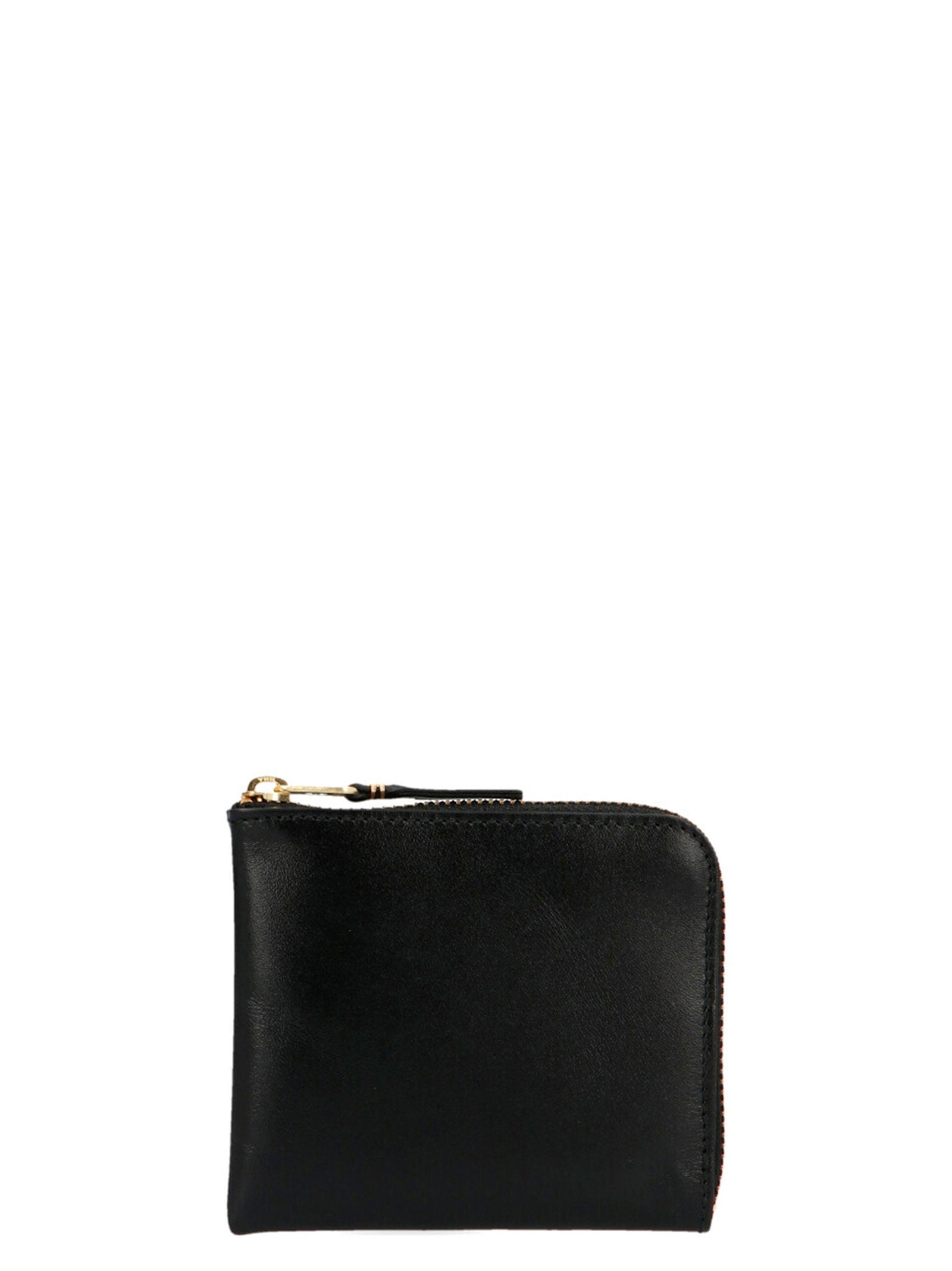 Comme des Garçons Wallet SA3100 Arecalf Leather Wallet Black Small Leather Goods Comme Des Garcons Wallet