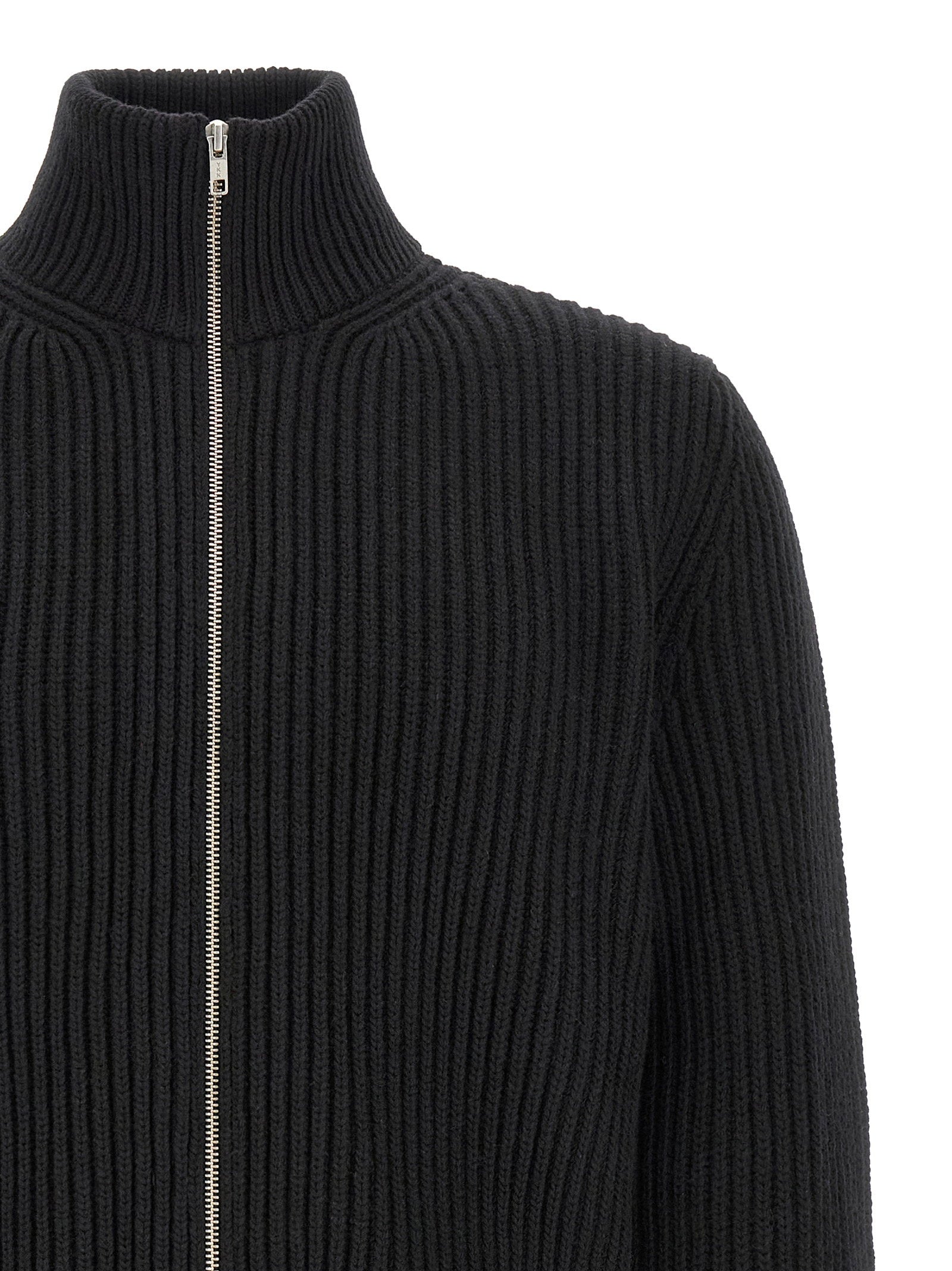 MM6 Maison Margiela White Stitch Line Jacket, zijaanzicht