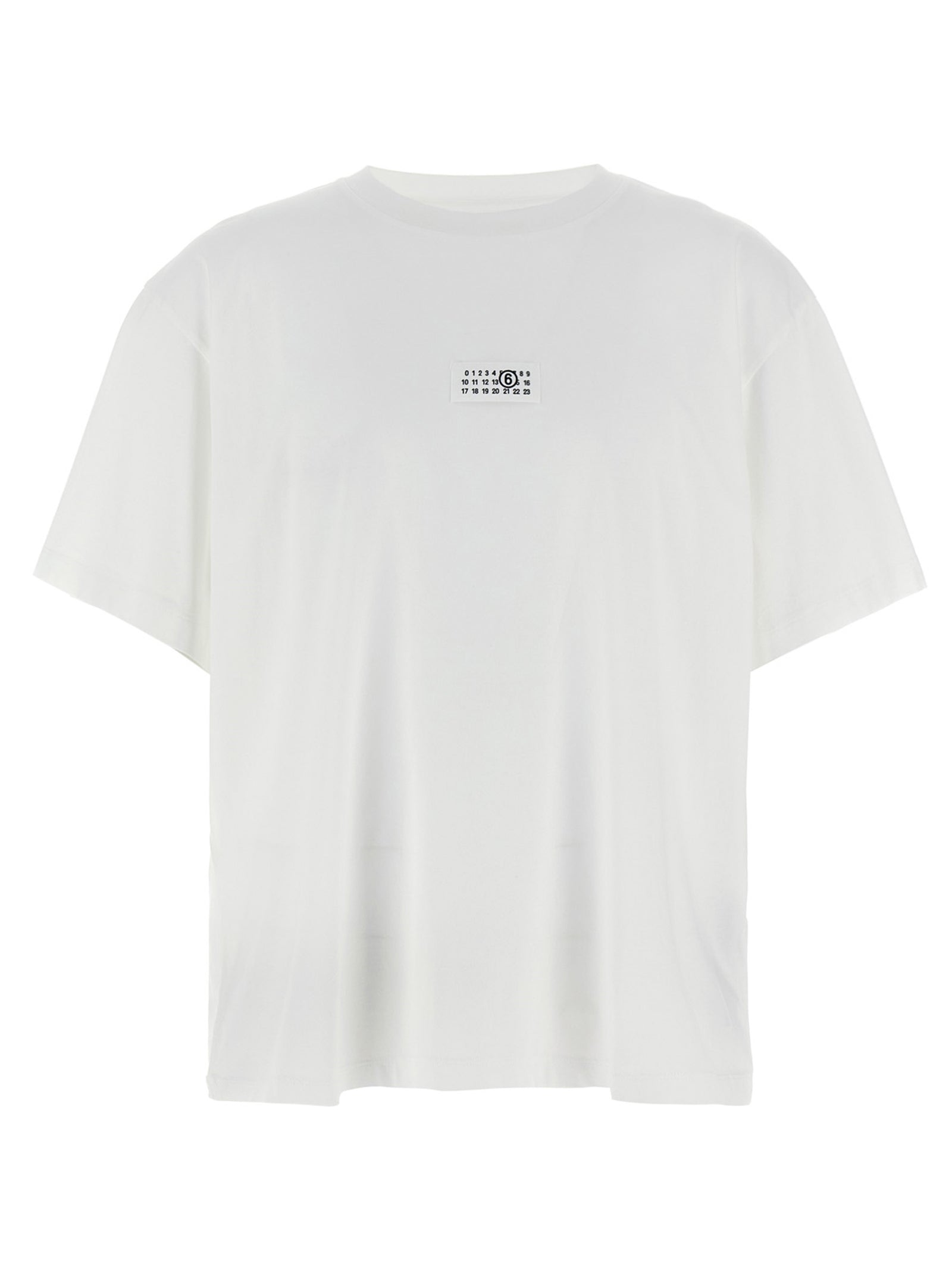 Mm6 Maison Margiela Numeric Signature Mm6 Patch T-shirt