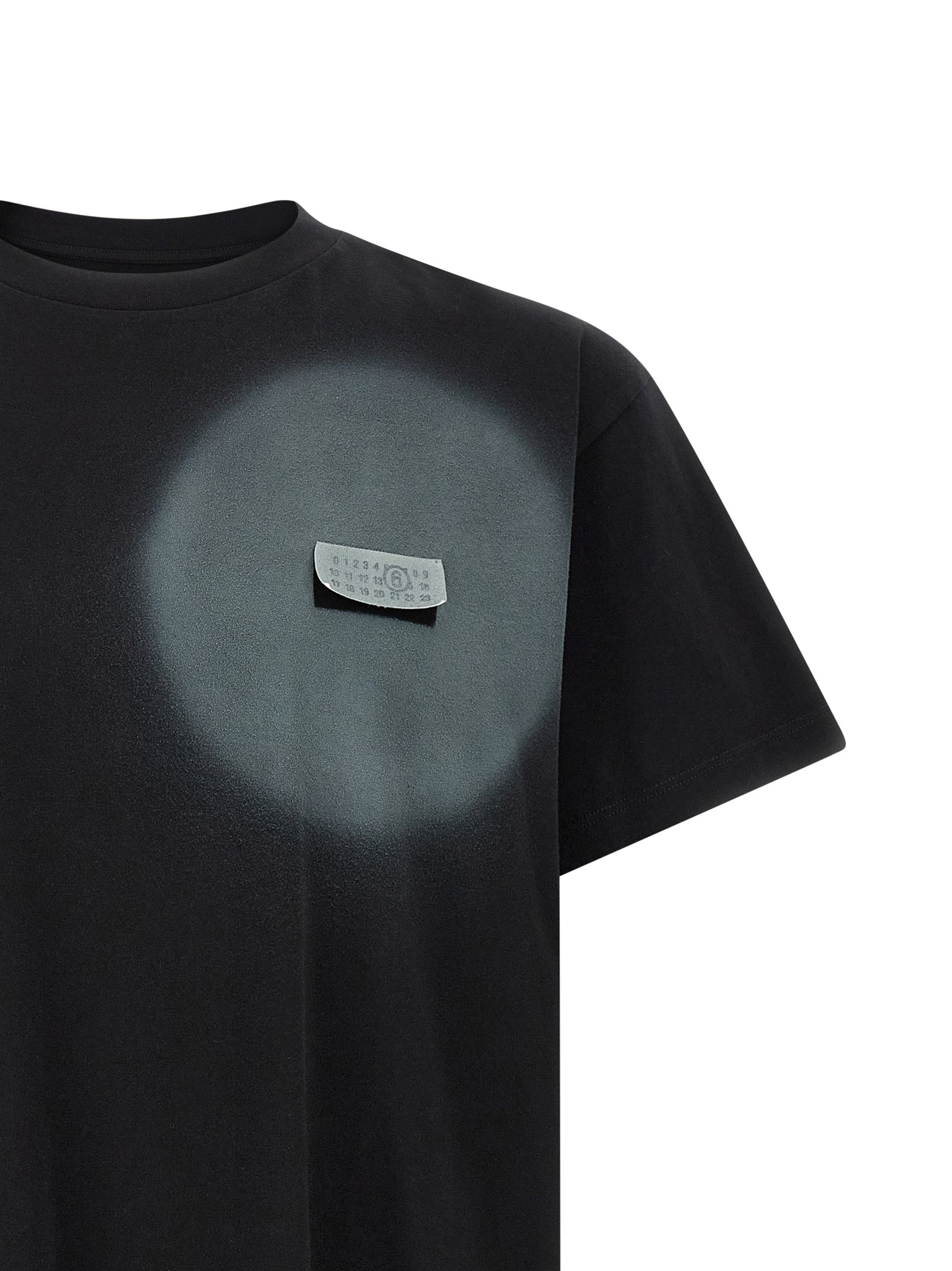 Mm6 Maison Margiela Numeric Signature Mm6 Spray T-shirt-3