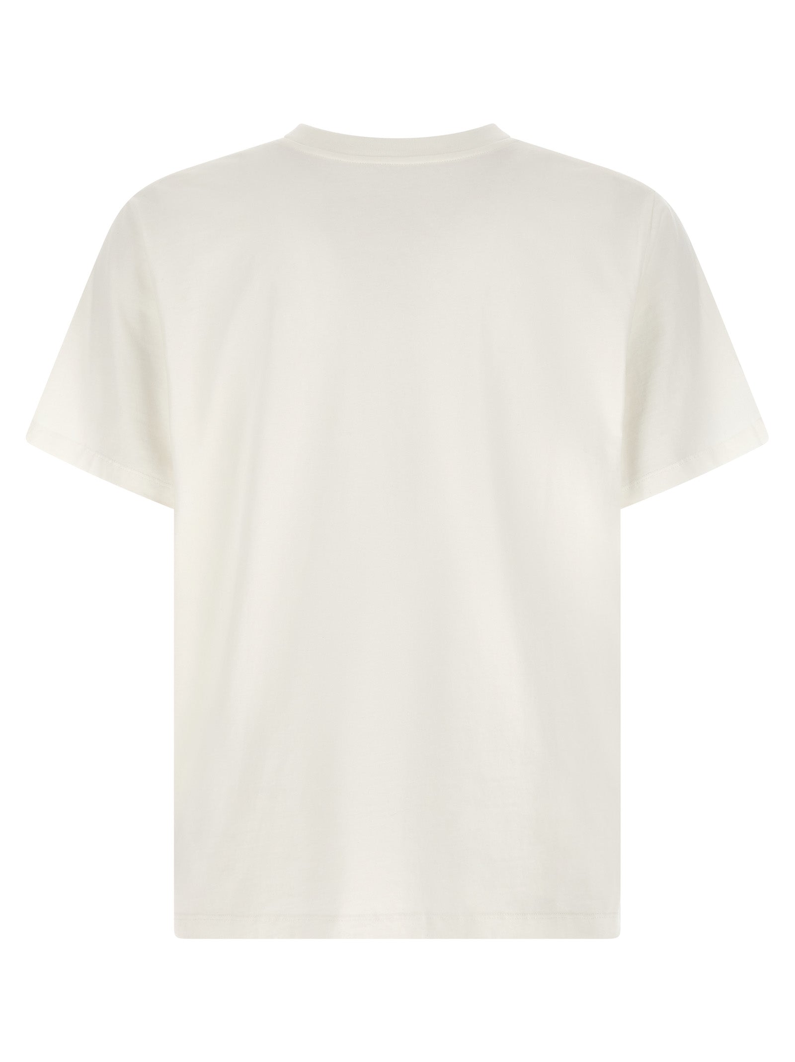 MM6 Maison Margiela Label Patch T-Shirt White-thumbmail-2