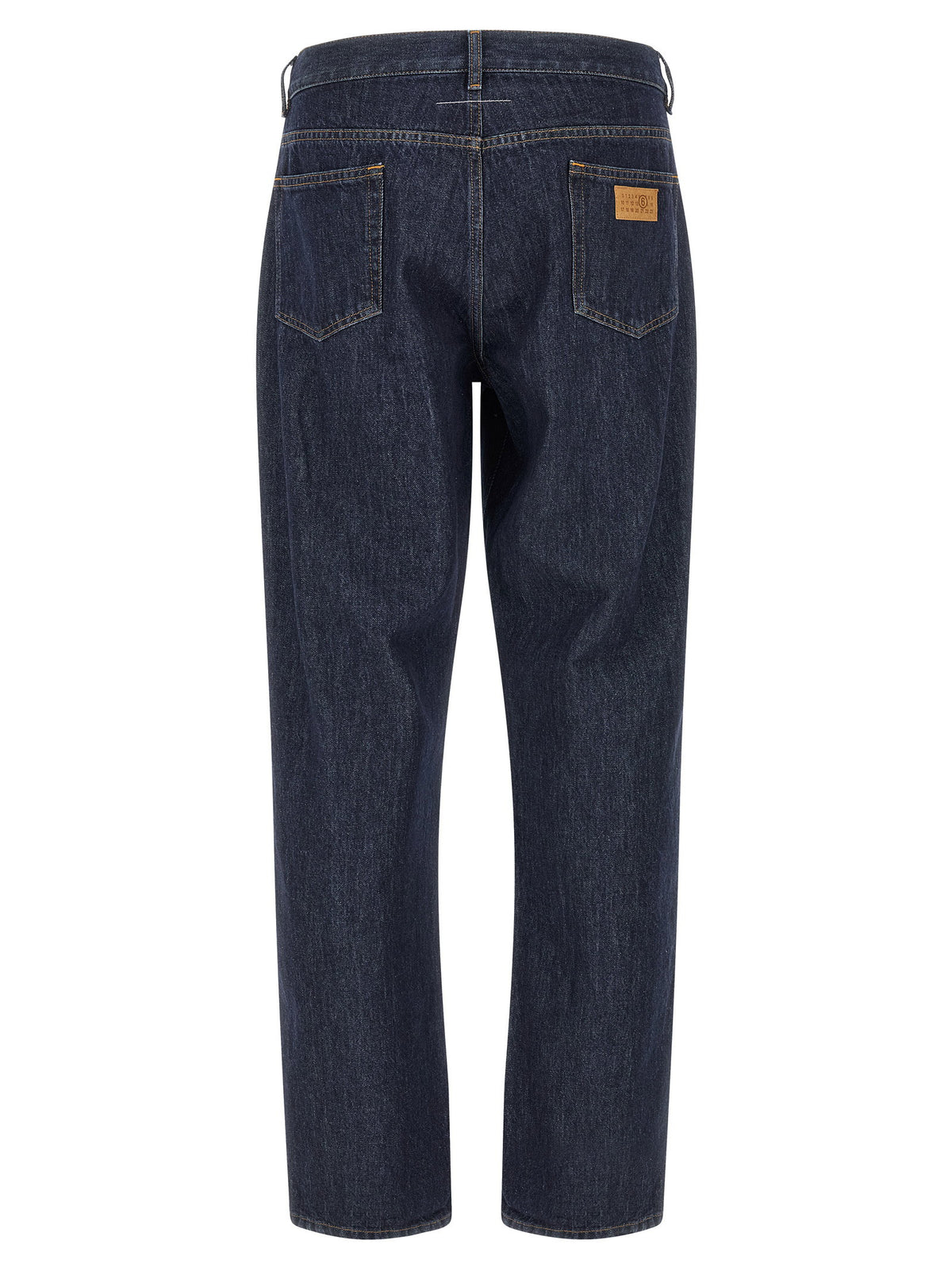 MM6 Maison Margiela Patchwork Insert Jeans Donkerblauw-thumbmail-2