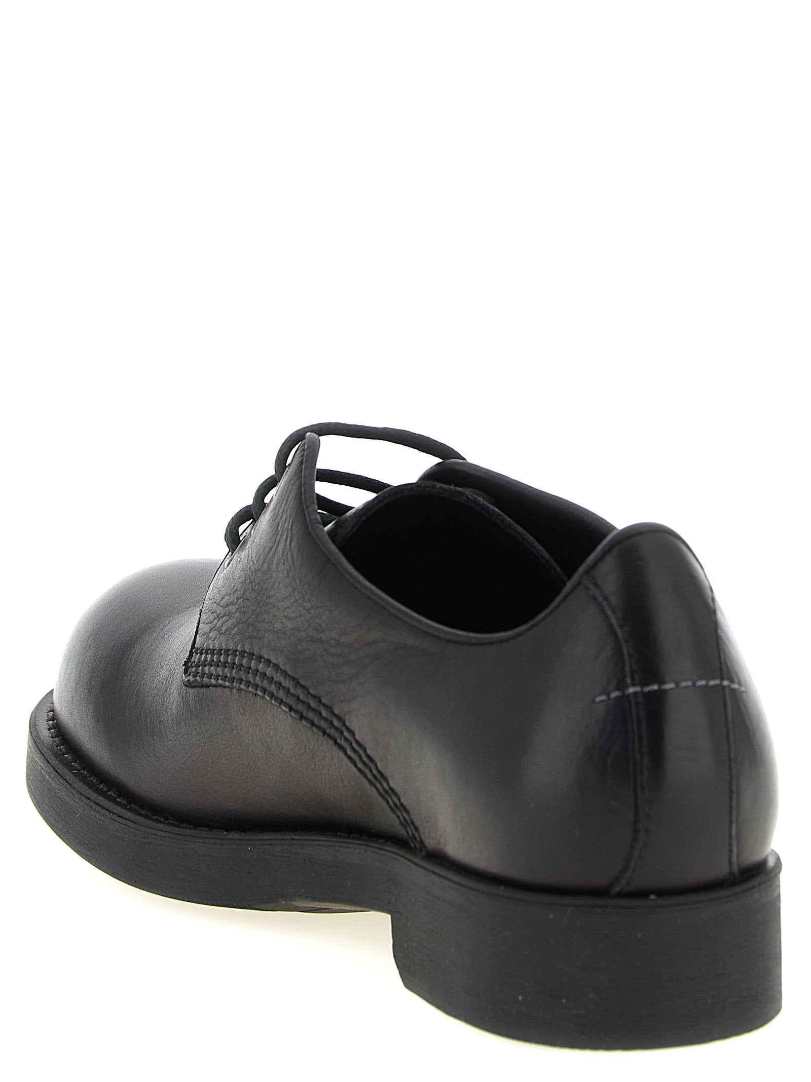 MM6 Maison Margiela Biker Lace Up Shoes, bovenaanzicht