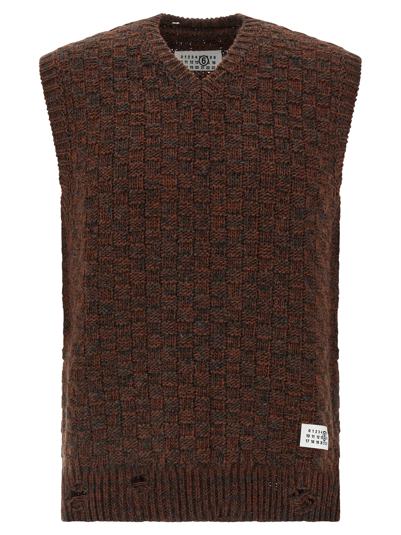 Mm6 Maison Margiela Knitted Vest