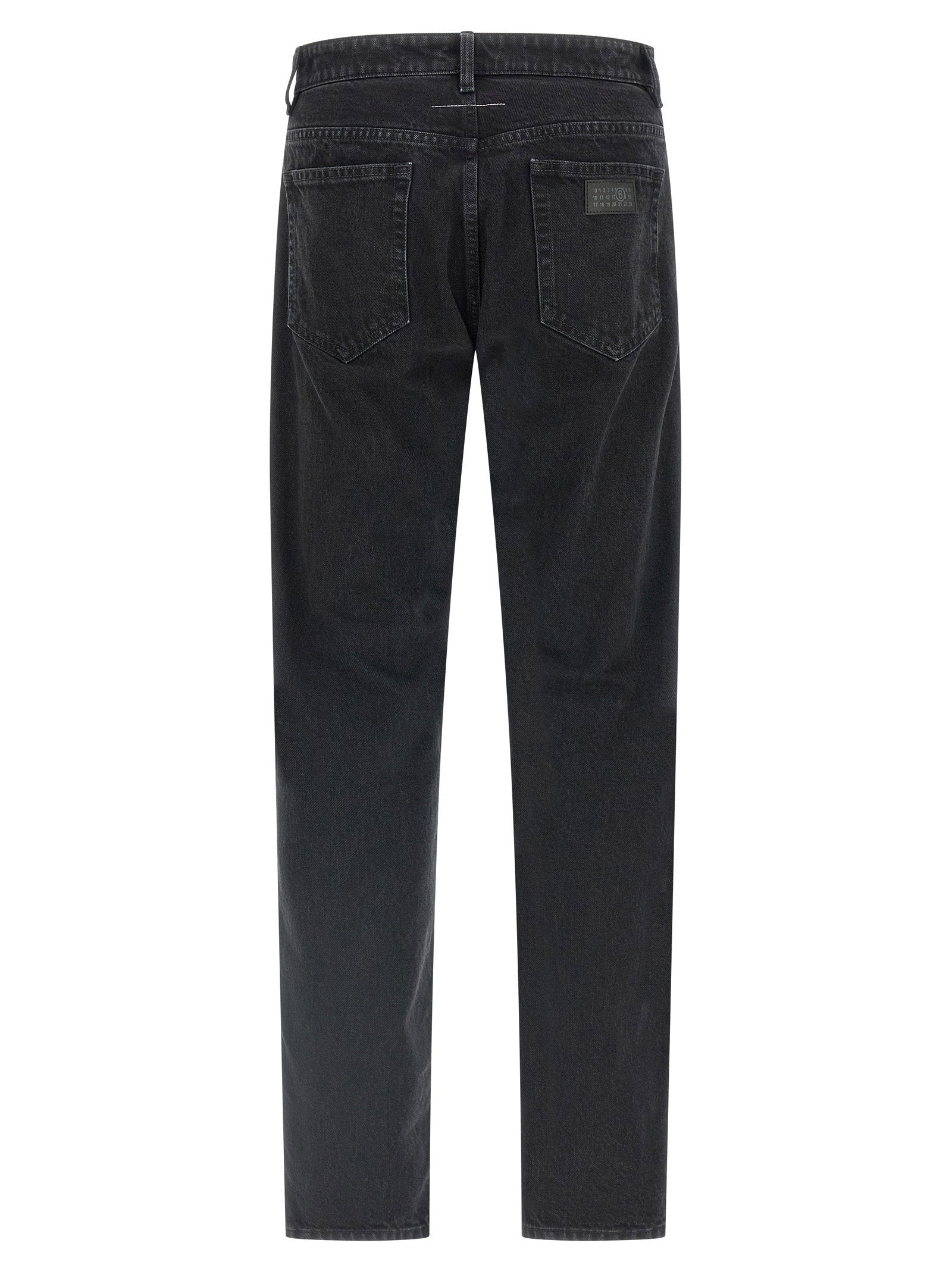 MM6 Maison Margiela Taped jeans achteraanzicht
