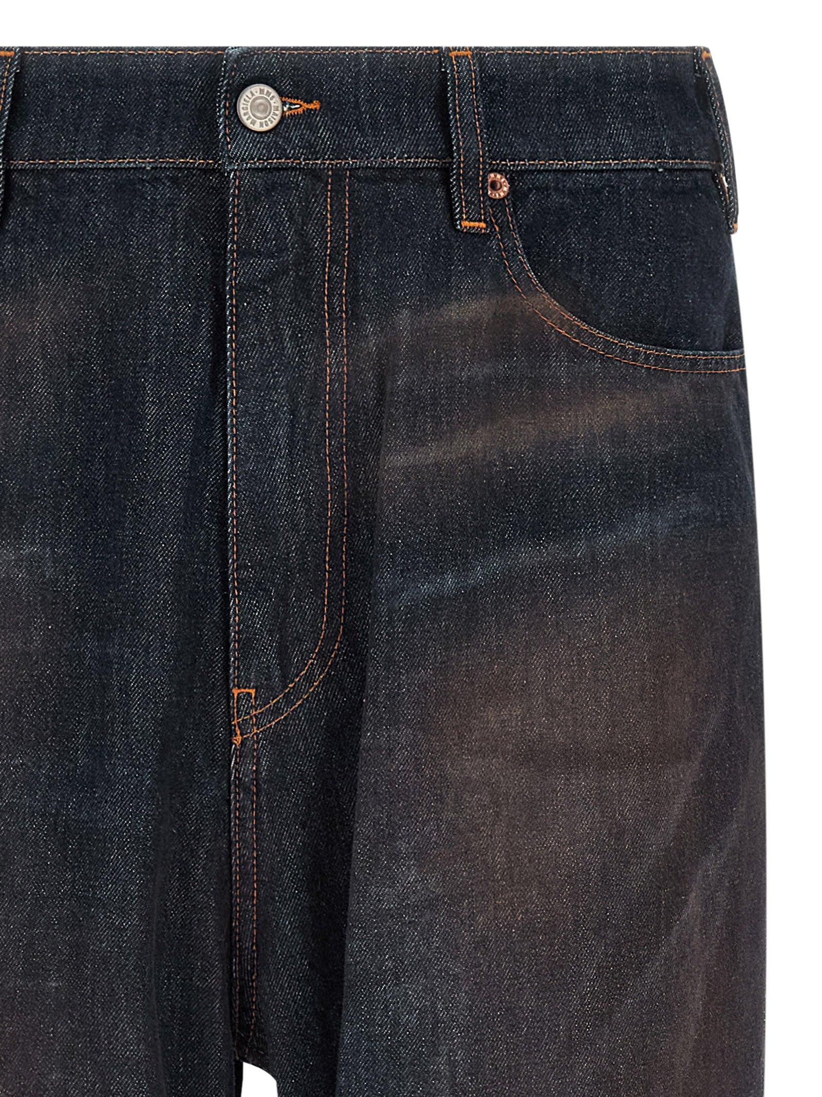 MM6 Maison Margiela 5 Pocket Jeans Dark Indigo-thumbmail-3