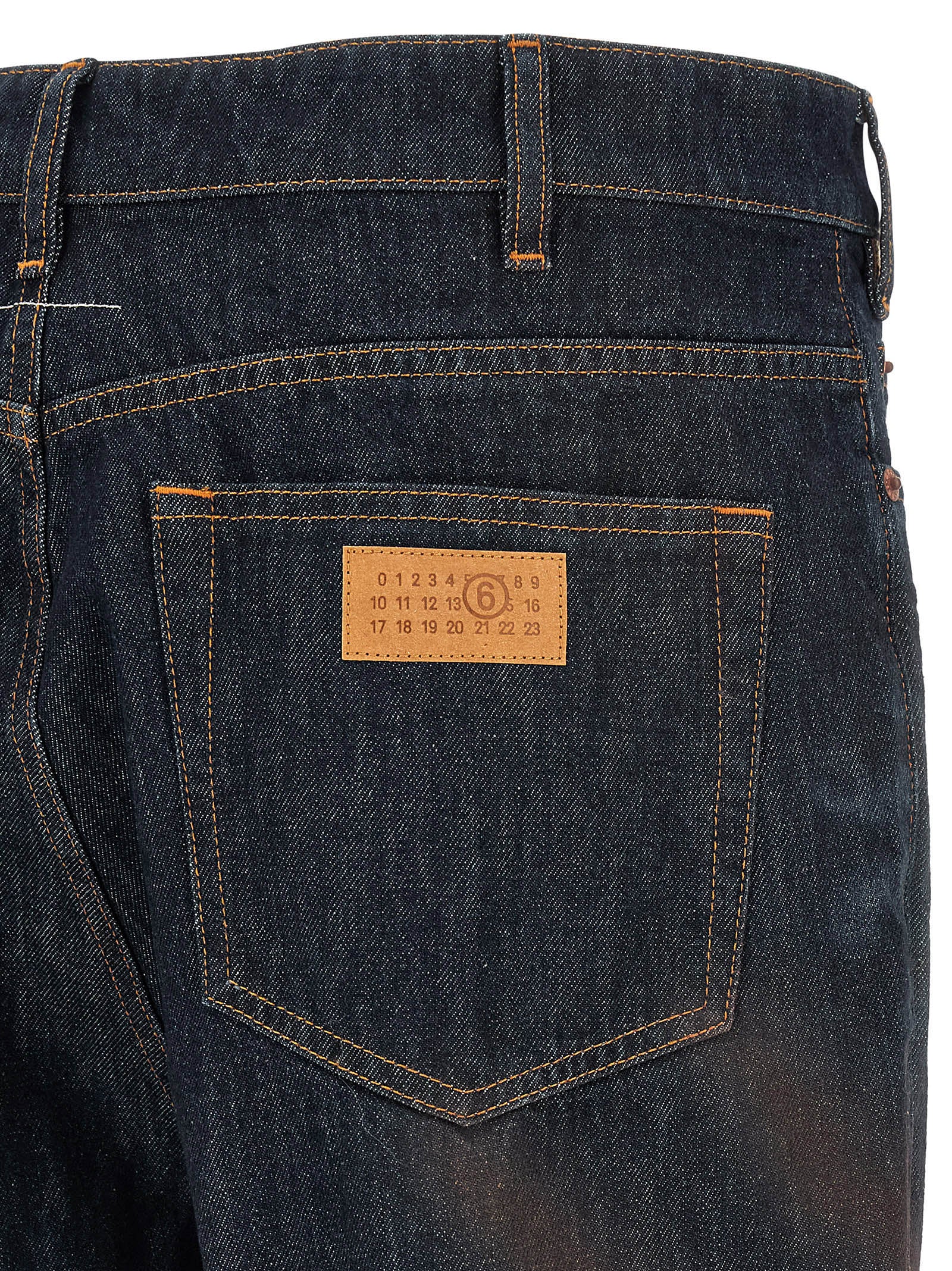 MM6 Maison Margiela 5 Pocket Jeans Dark Indigo-thumbmail-4