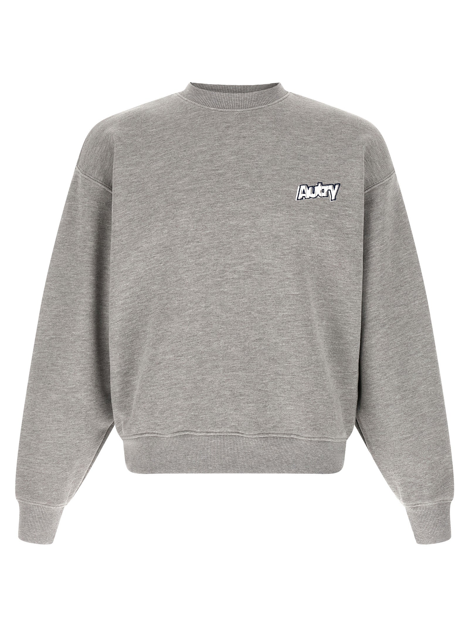 Autry Logo Embroidery Sweatshirt Grey
