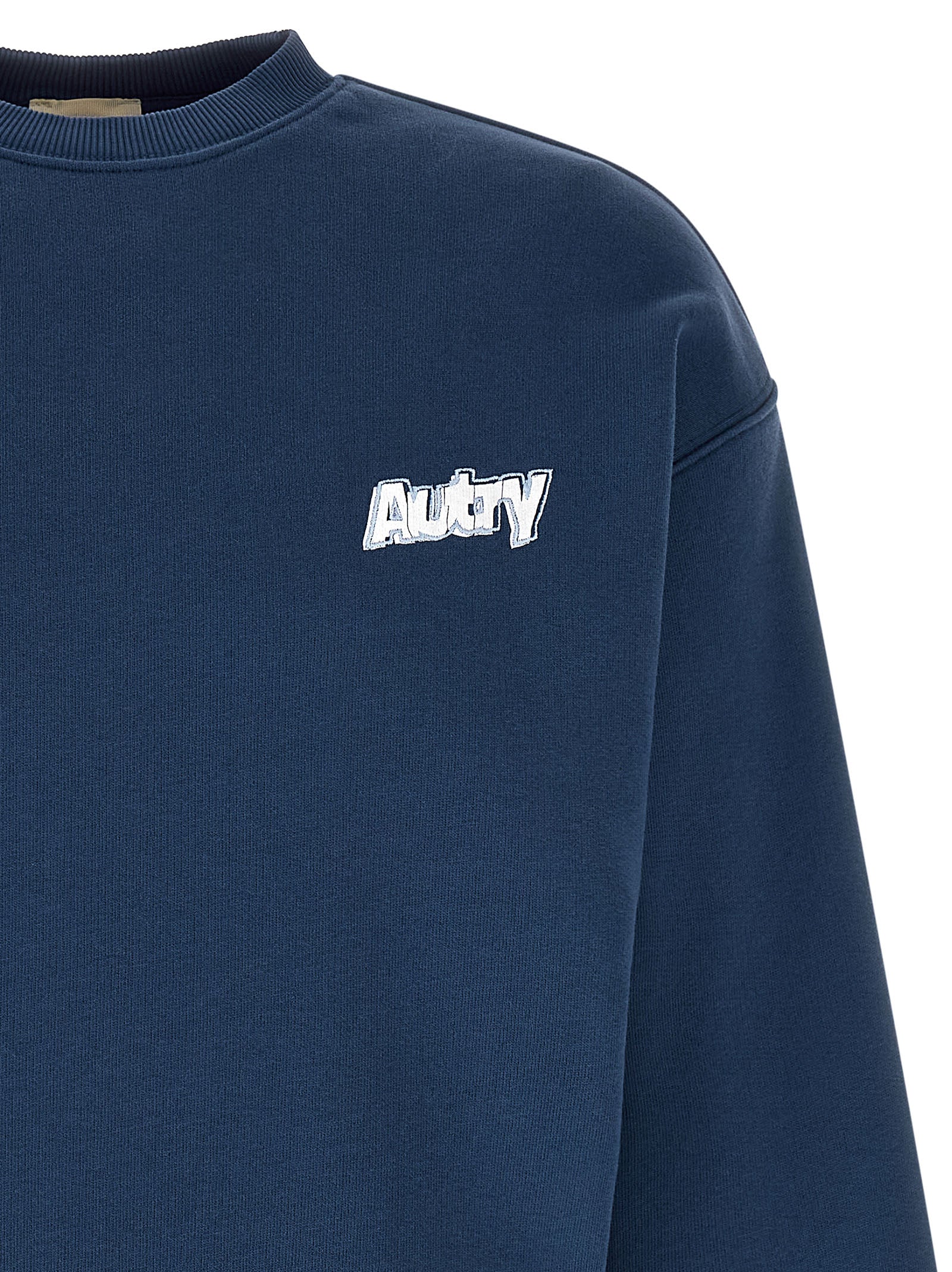 Autry Logo Print Embroidery Sweatshirt-3