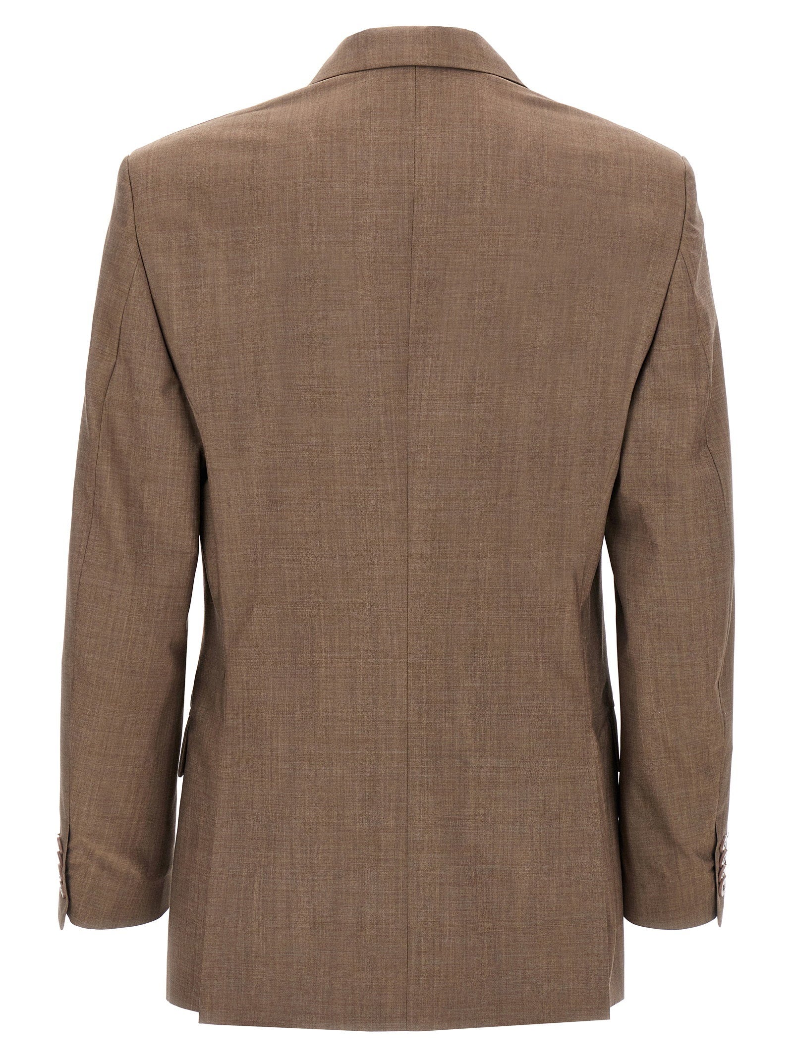 Magliano Locarno Eenrijs Wollen Blazer Bruin-thumbmail-2