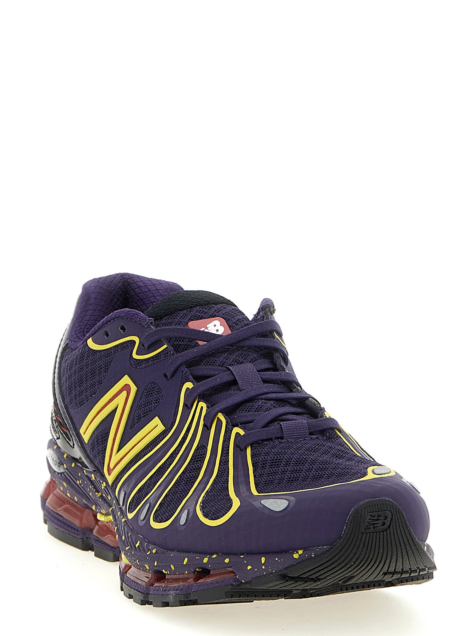 New Balance 1890 ABZORB Sneakers Boysenberry Punch Yellow-thumbmail-2