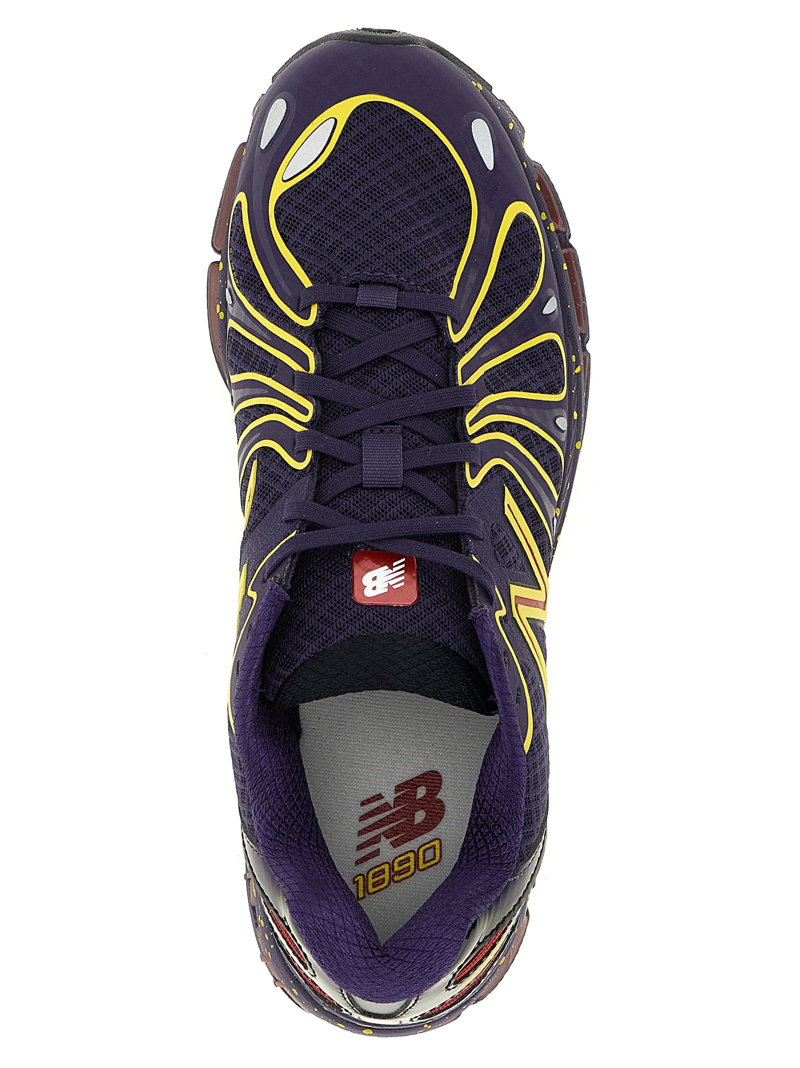New Balance 1890 ABZORB Sneakers Boysenberry Punch Yellow-thumbmail-4