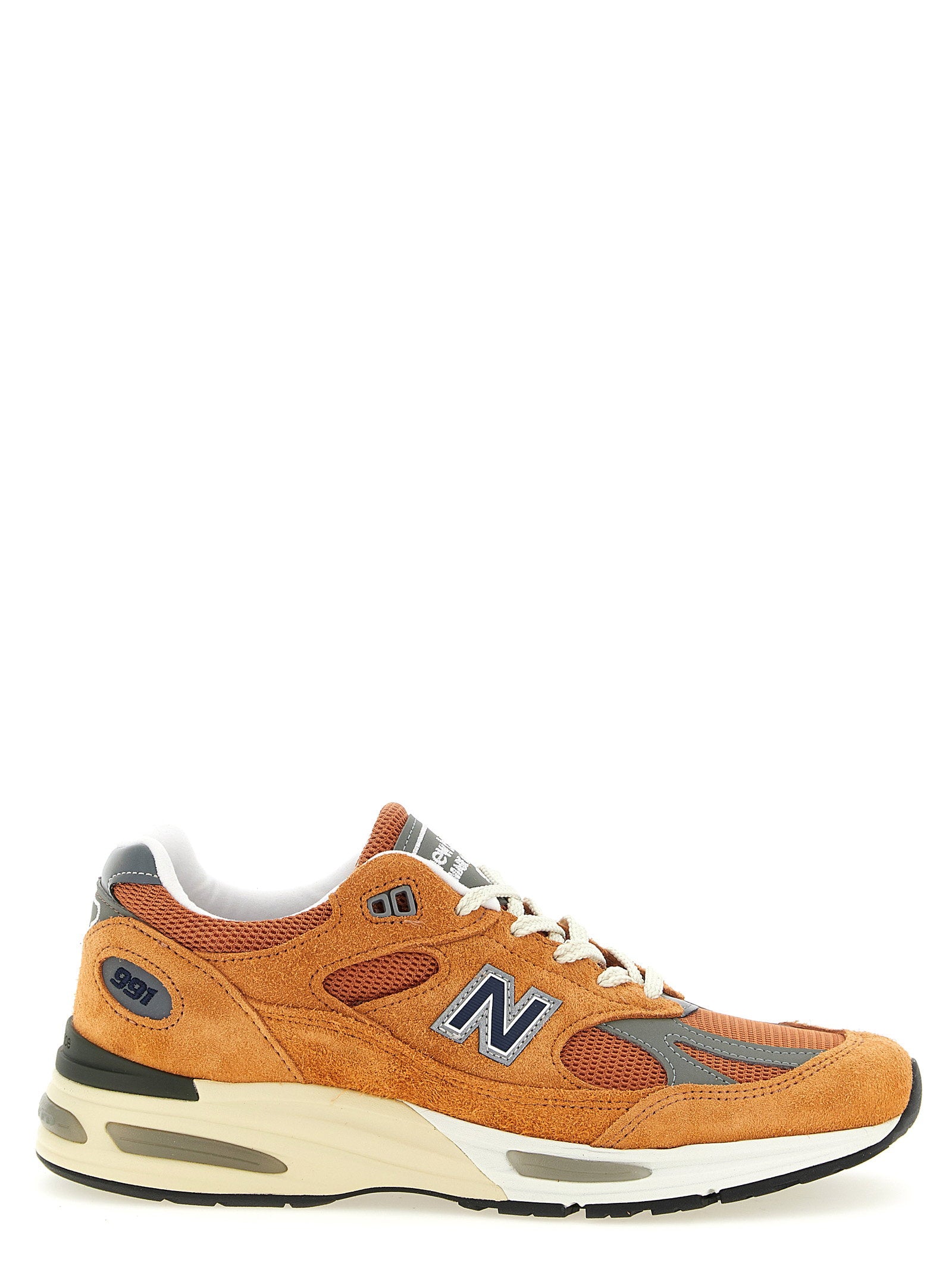 New Balance 991v2 Made in UK Sneakers Oranje Sneakers New Balance
