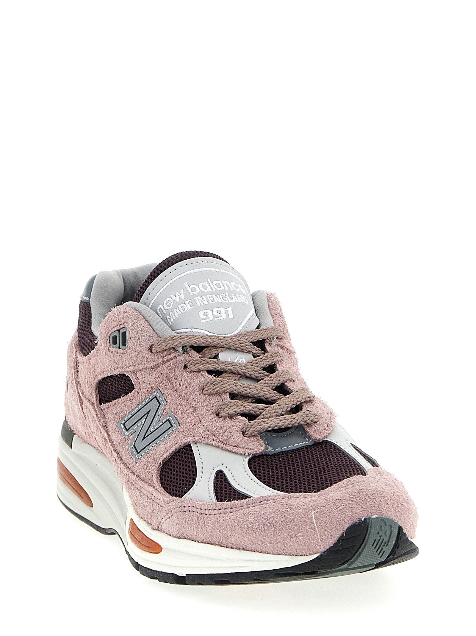New Balance 991v2 Made in UK Suede Sneakers Deauville Mauve Sneakers New Balance