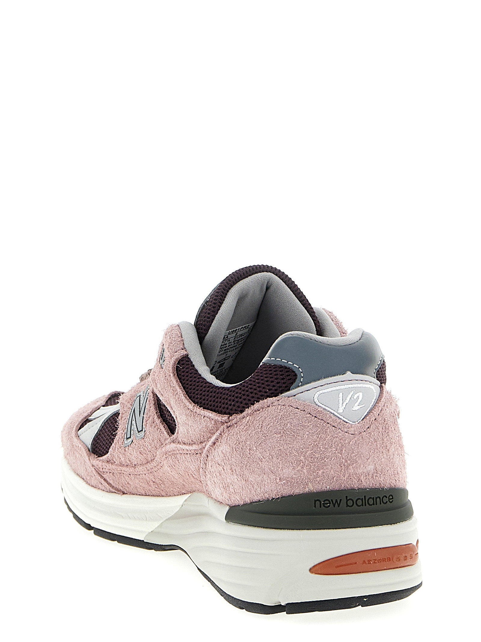 New Balance 991v2 Made in UK Suede Sneakers Deauville Mauve Sneakers New Balance