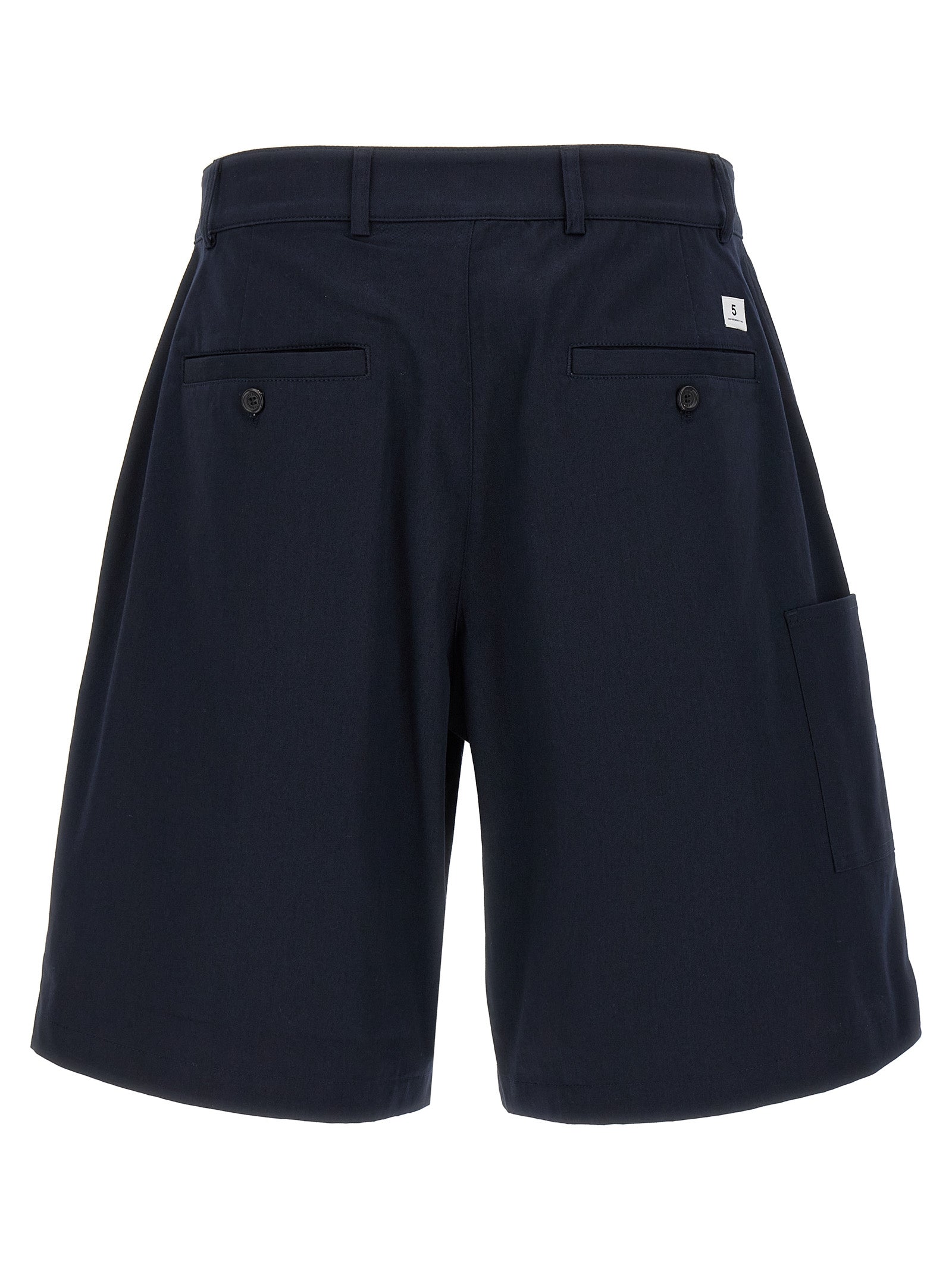 Department 5 Easy Bermuda Shorts Navy-thumbmail-2