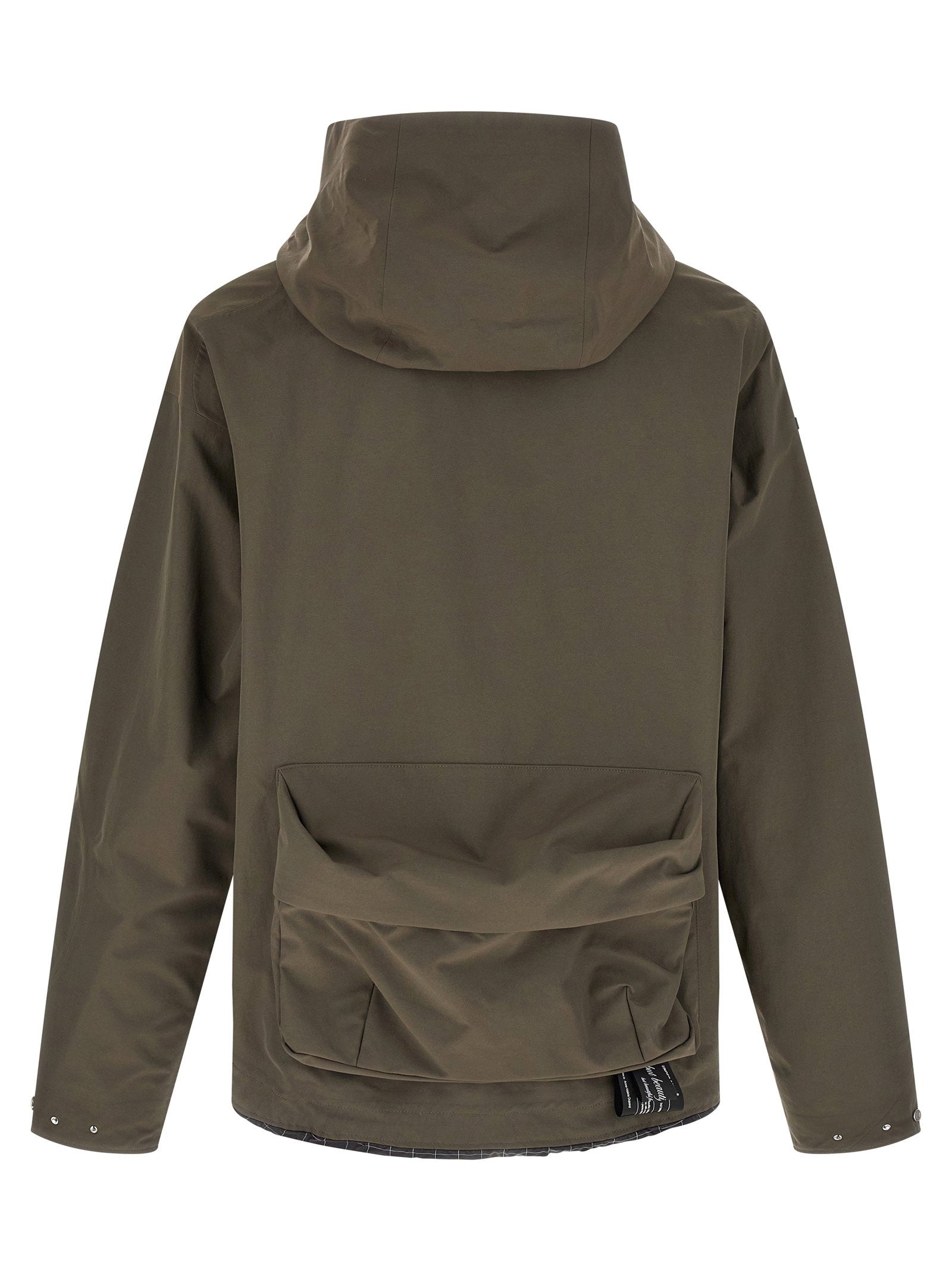 Undercover Technische Parka met Cargozakken Khaki Jackets Undercover