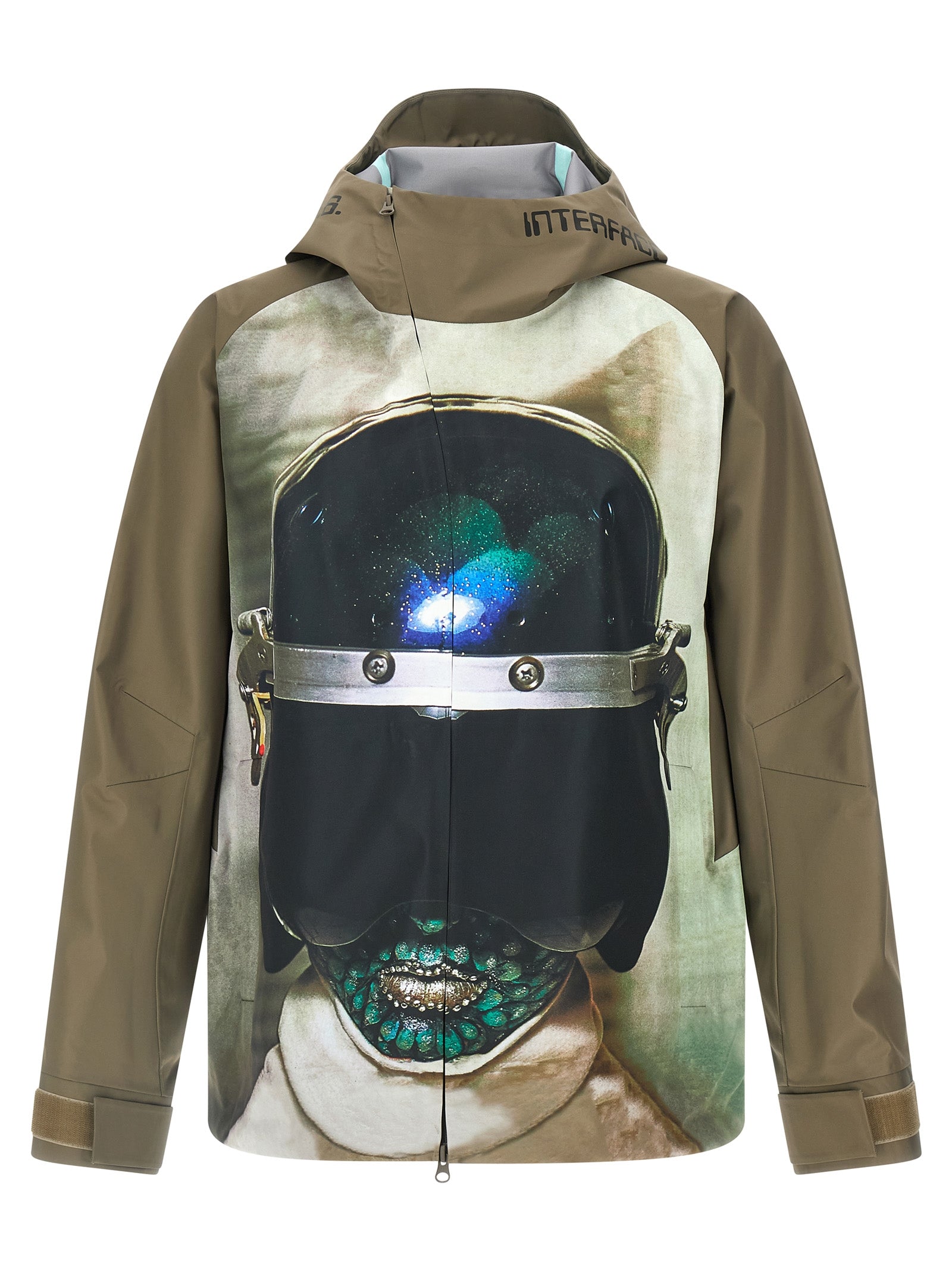 Undercover UC2E4205-1 Heldon Nylon Jacket Khaki