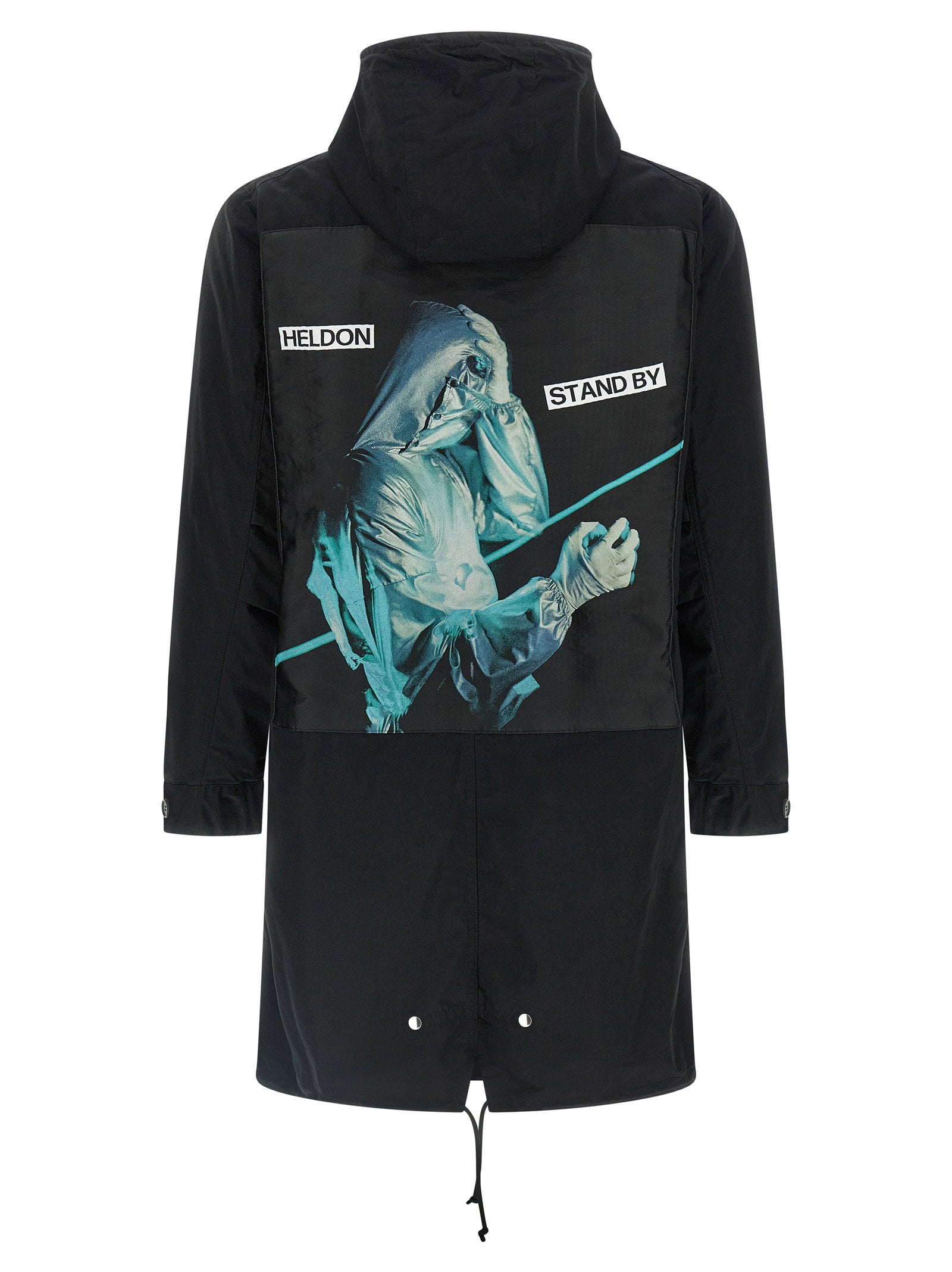 Undercover Heldon Stand By 2-in-1 Hooded Parka Zwart-thumbmail-2