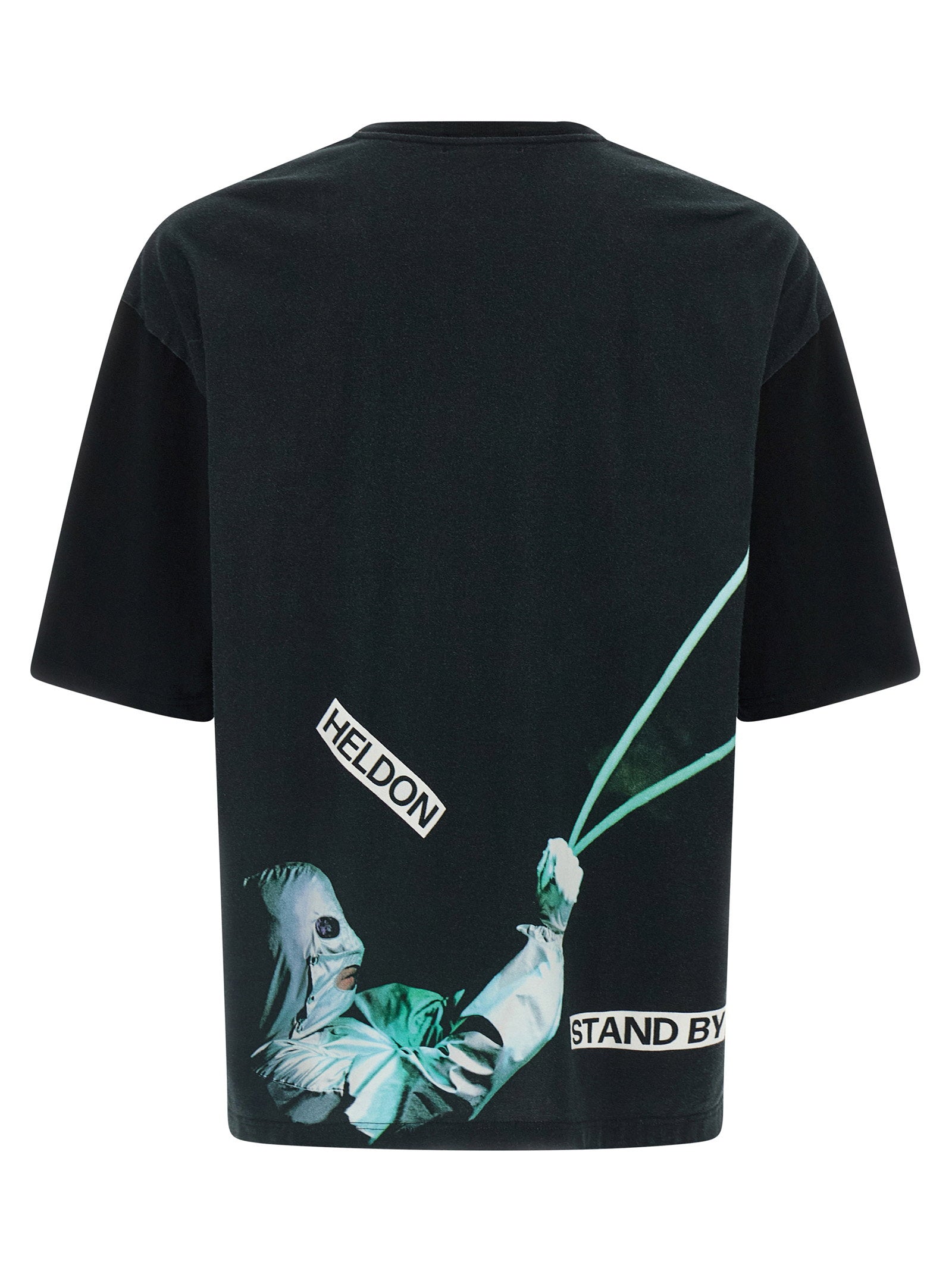 Undercover Sublimatieprint Katoenen T-shirt Zwart Topwear Undercover