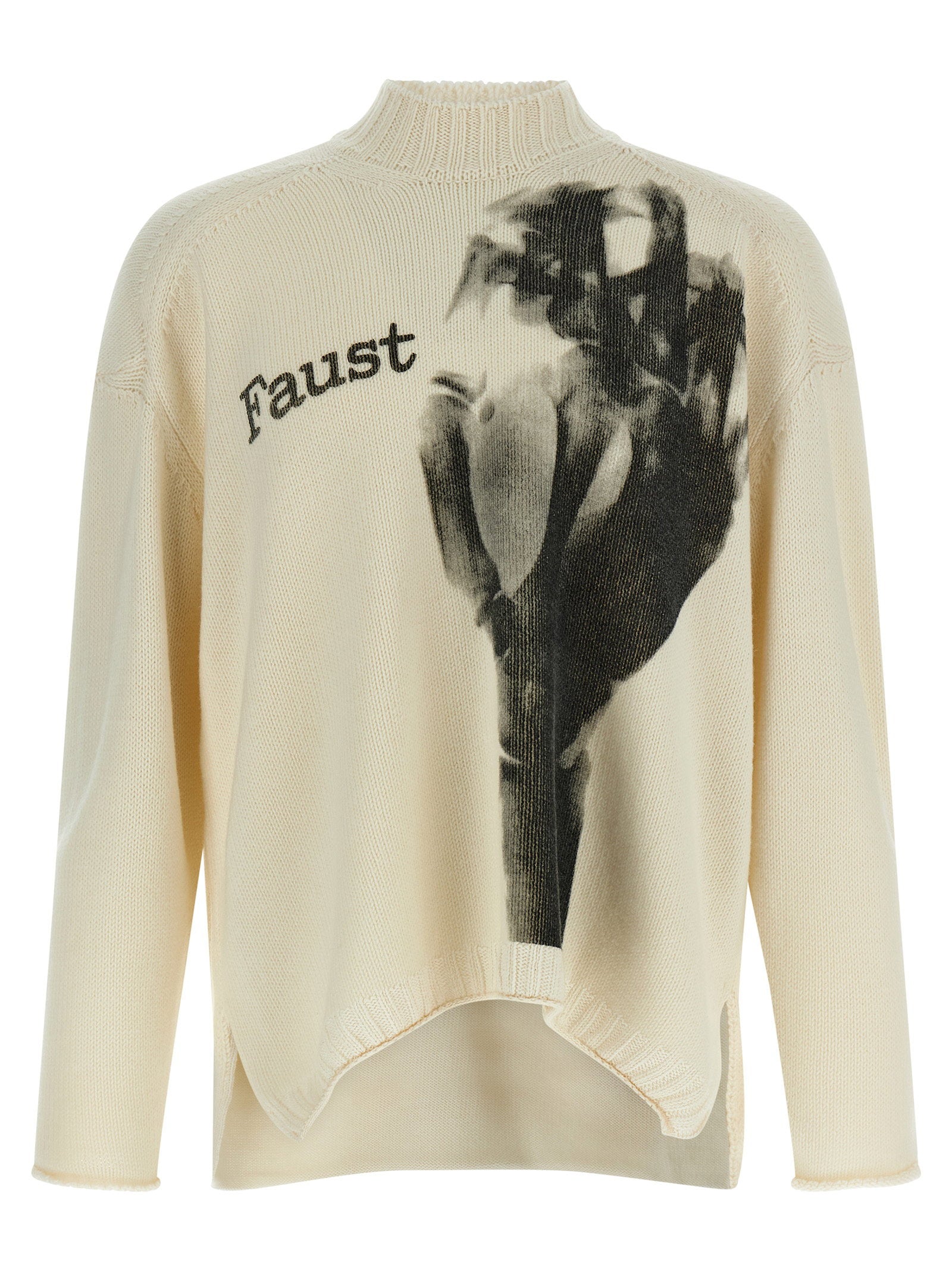 Undercover UC2E4905 Faust Wool Sweater Off White