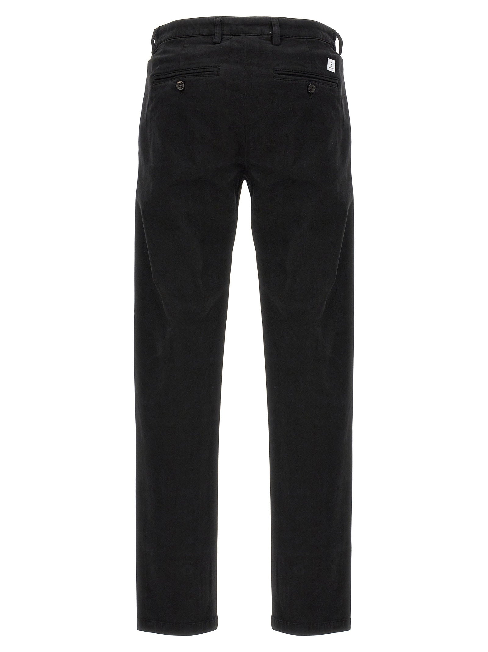 Department 5 Mike zwarte broek achterzijde
