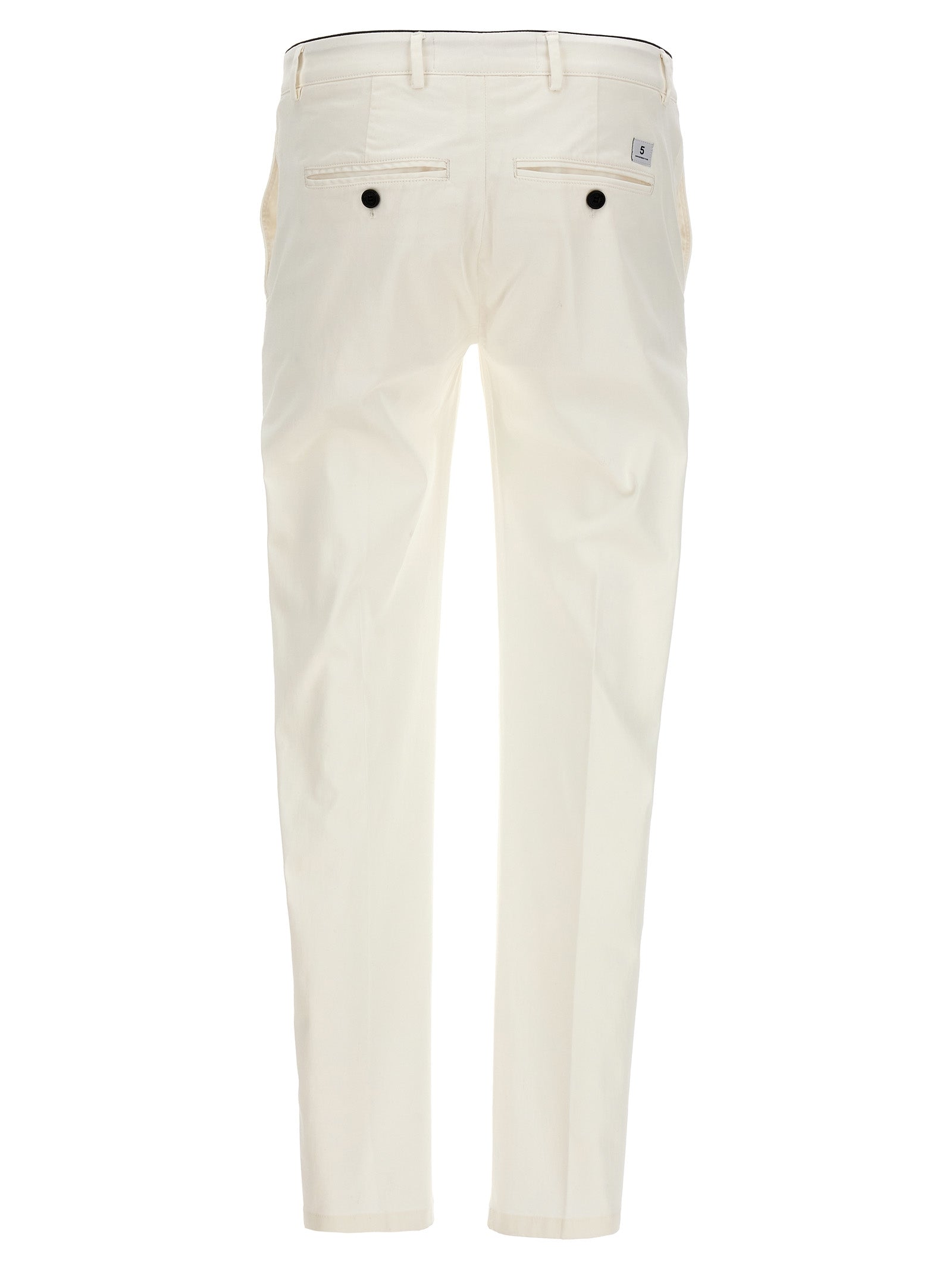 Department 5 Mike Cotton Trousers Off White-thumbmail-2