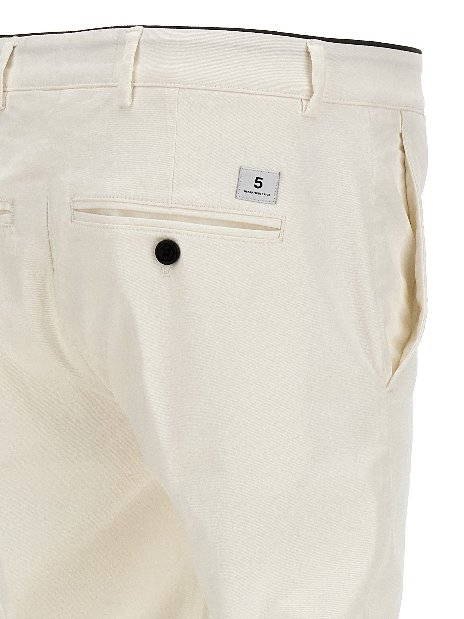 Department 5 Mike Cotton Trousers Off White-thumbmail-4
