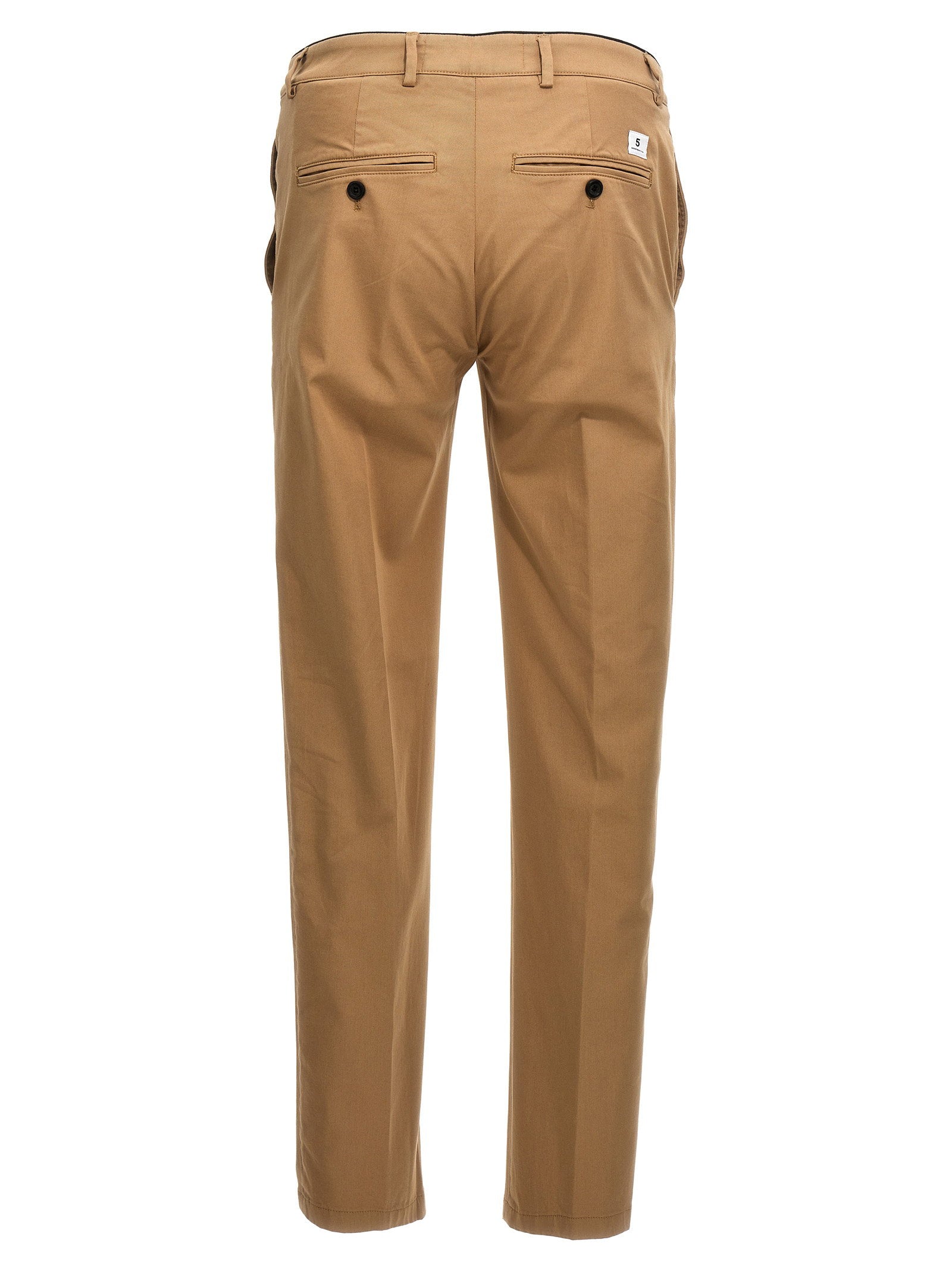 Department 5 Mike broek beige - achteraanzicht