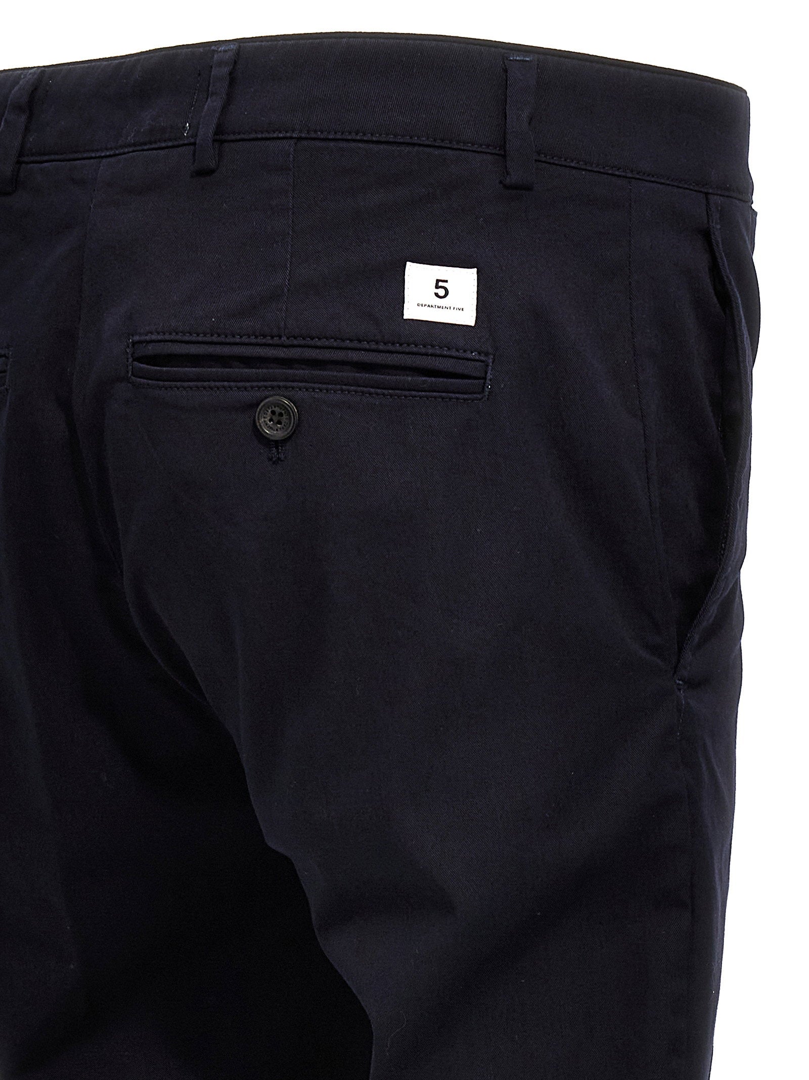 Department 5 Mike Chino Zwart Trousers Department 5