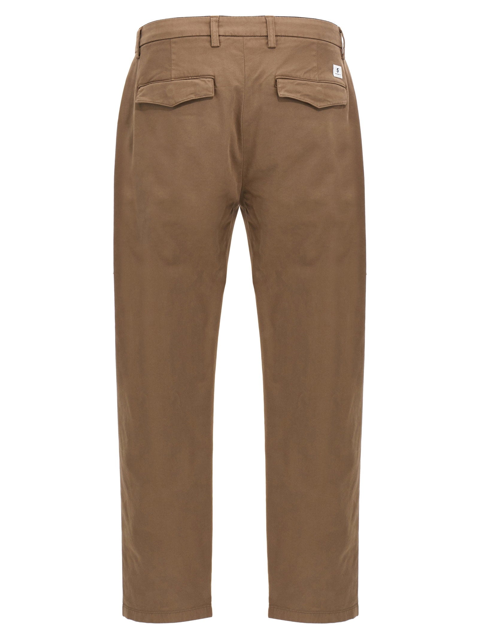 Department 5 Prince Slim Fit Stretch Gabardine Chino Beige Trousers Department 5