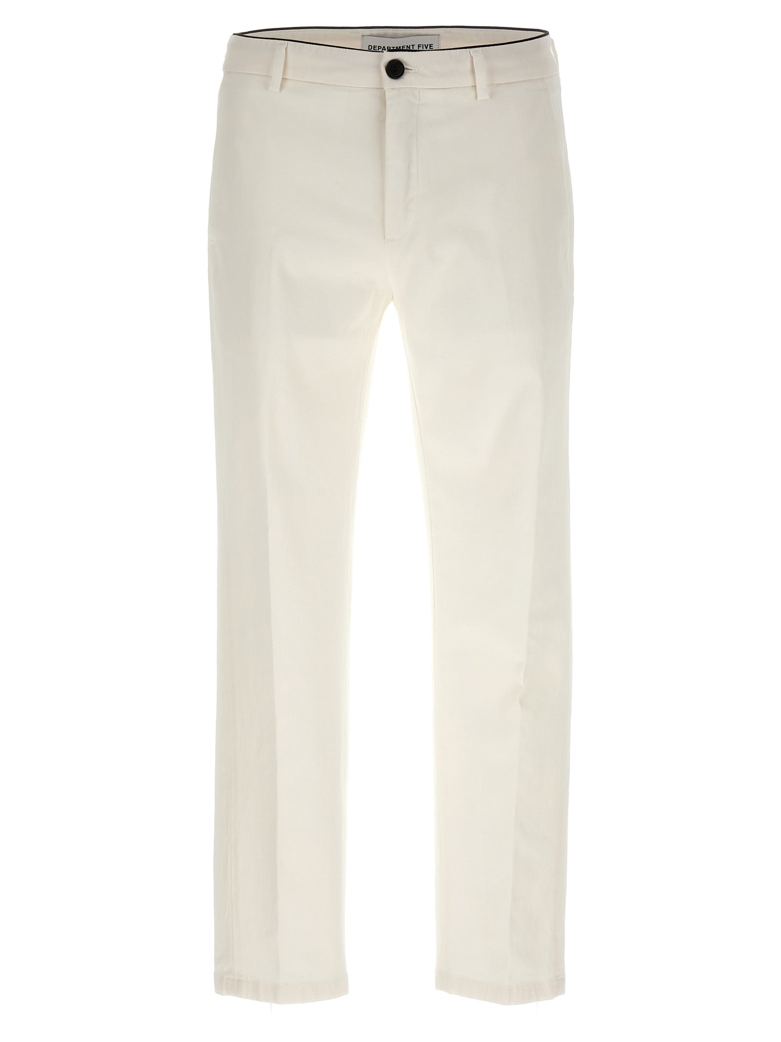 Department 5 Prince Cotton Trousers Off White