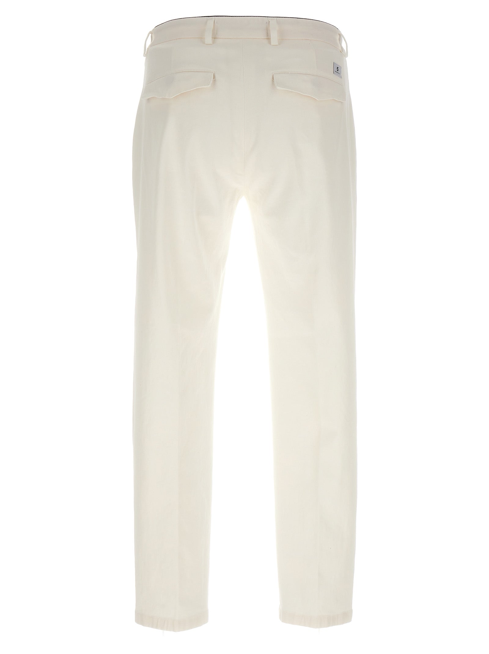 Department 5 Prince Cotton Trousers Off White-thumbmail-2