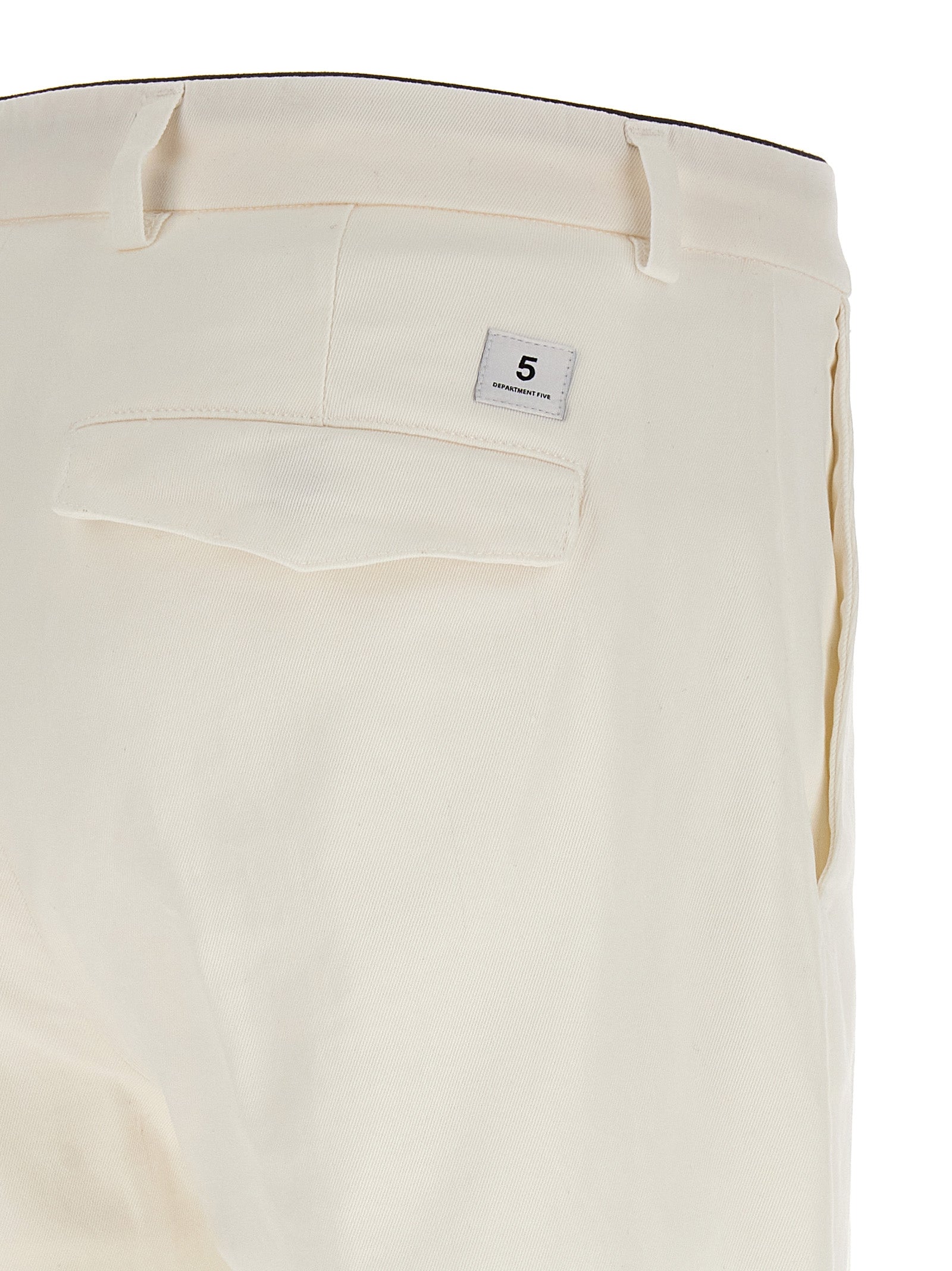 Department 5 Prince Cotton Trousers Off White-thumbmail-4