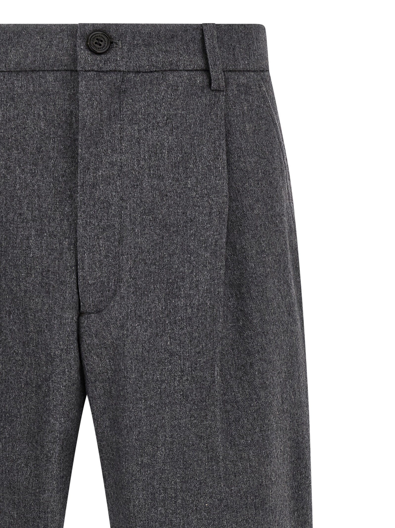 Department 5 Gin Wool Mélange Trousers Grey-thumbmail-3