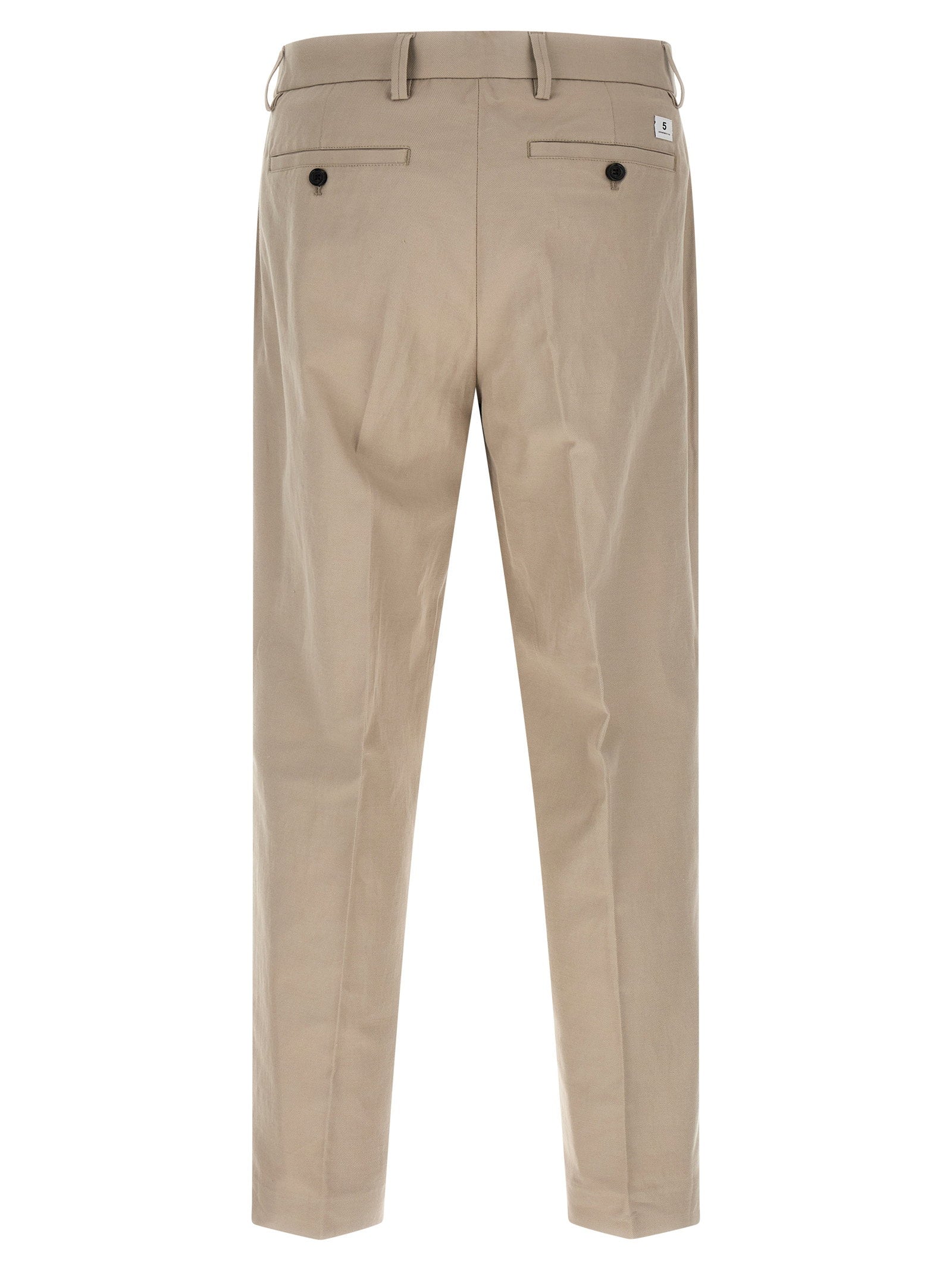 Department 5 Gin Pantalon, achteraanzicht met logopatch