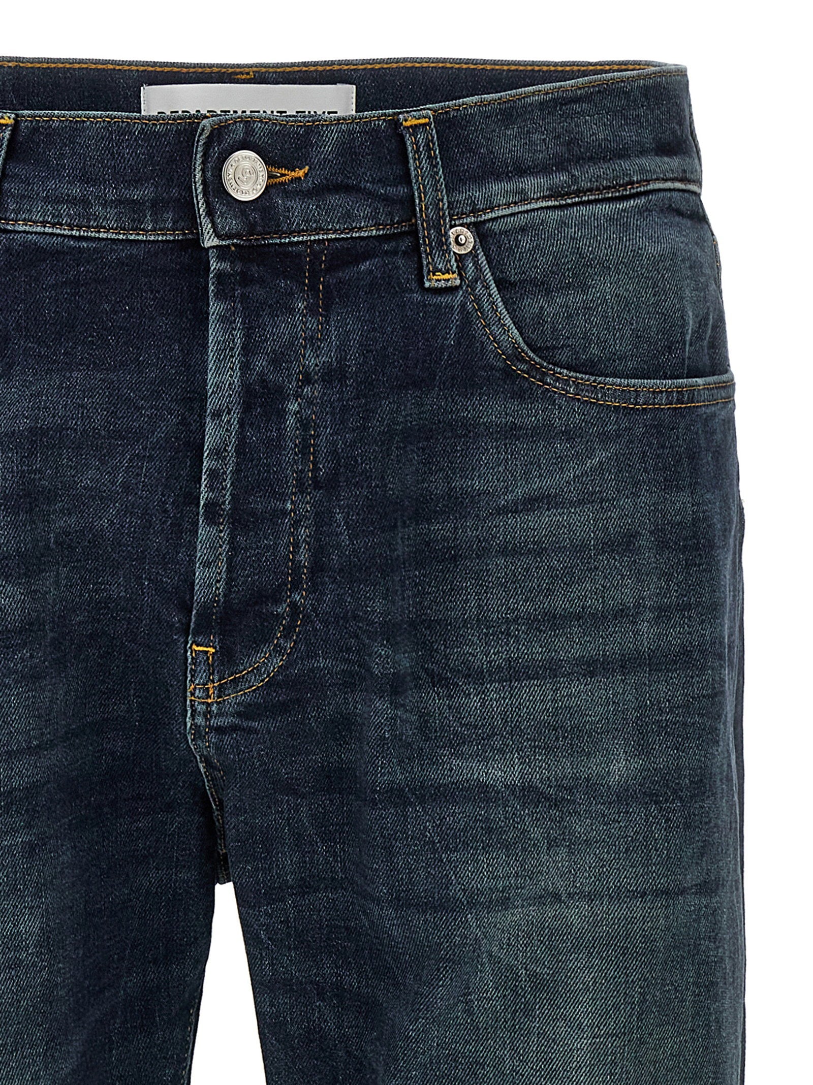 Department 5 Bowl Wide Straight-Leg Jeans Donker Denimblauw Jeans Department 5