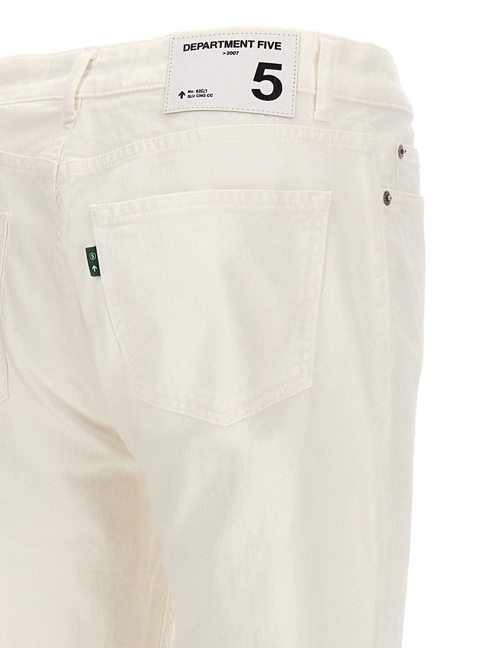 Stofdetail Department 5 Drake Jeans ecru
