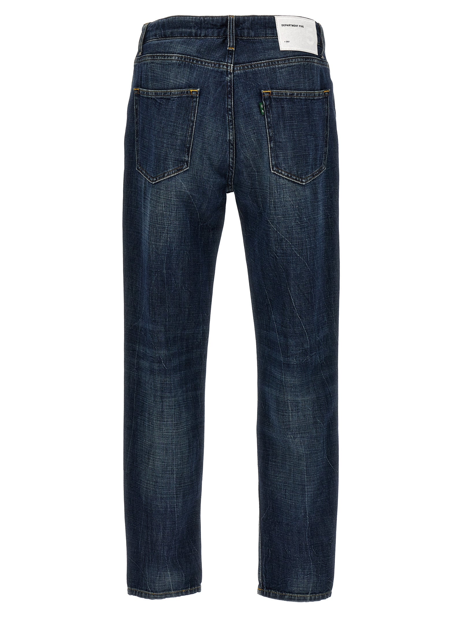 Department 5 Drake Stretch Denim Jeans Washed Blue-thumbmail-2