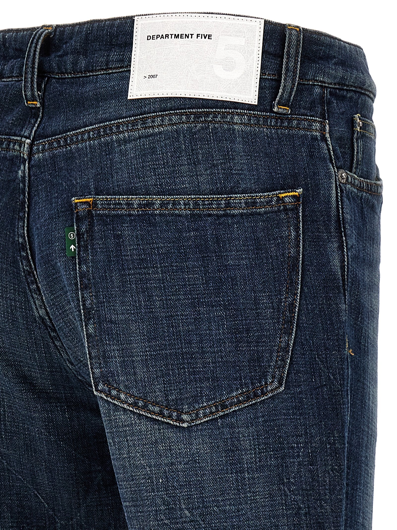 Department 5 Drake Stretch Denim Jeans Washed Blue-thumbmail-4