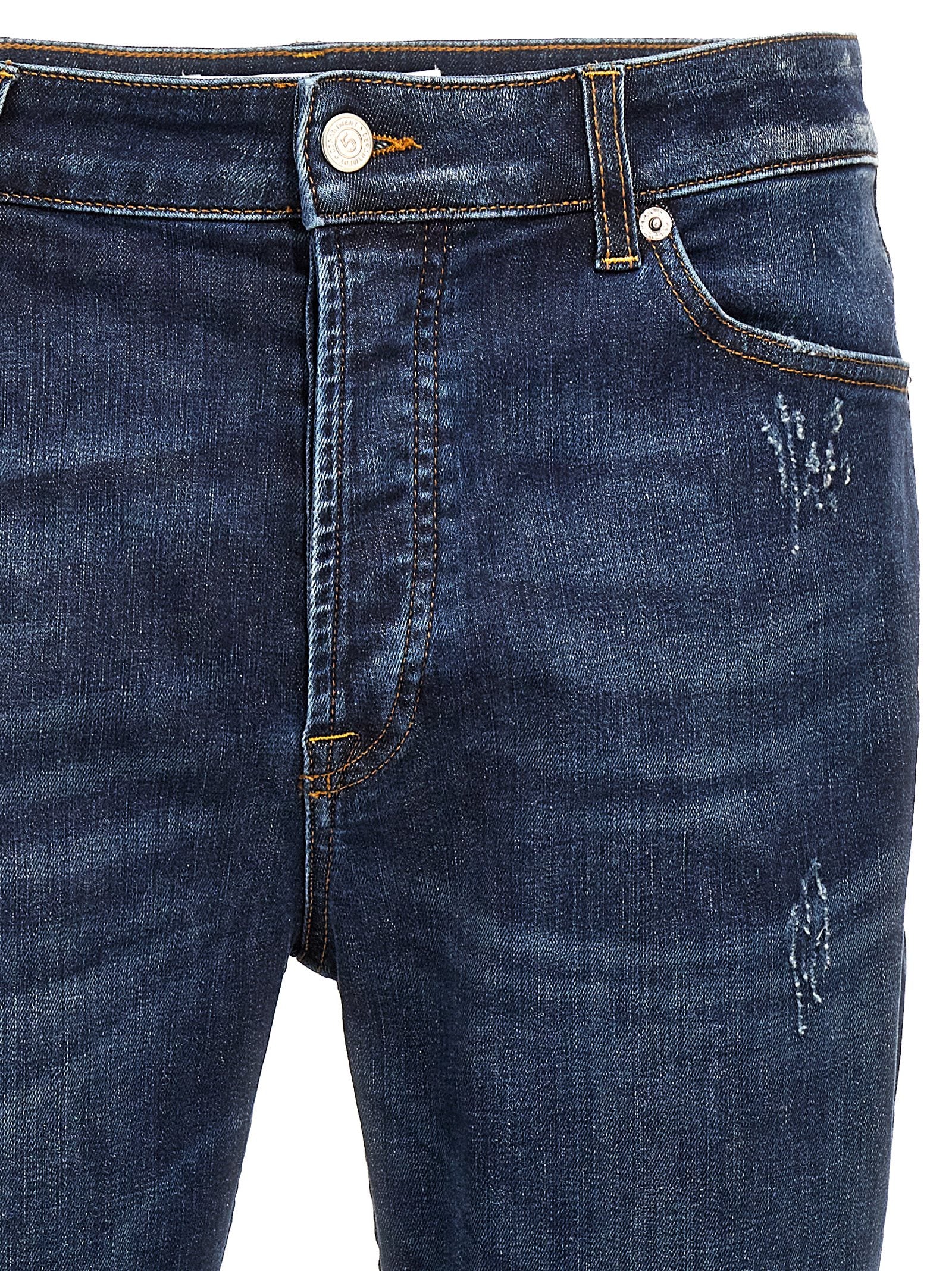Department 5 Drake Slim Fit Jeans Vintage Blue-thumbmail-3